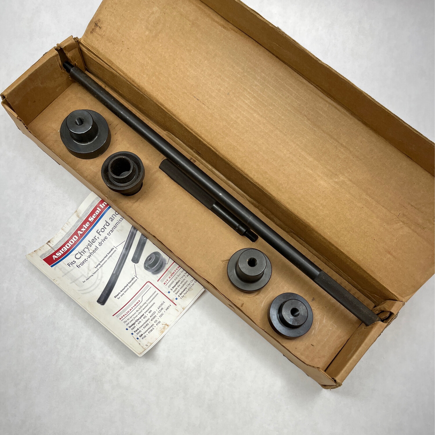 Mac Tools Axle Seal Installer Kit, ASI9000 Shop Tool Swapper