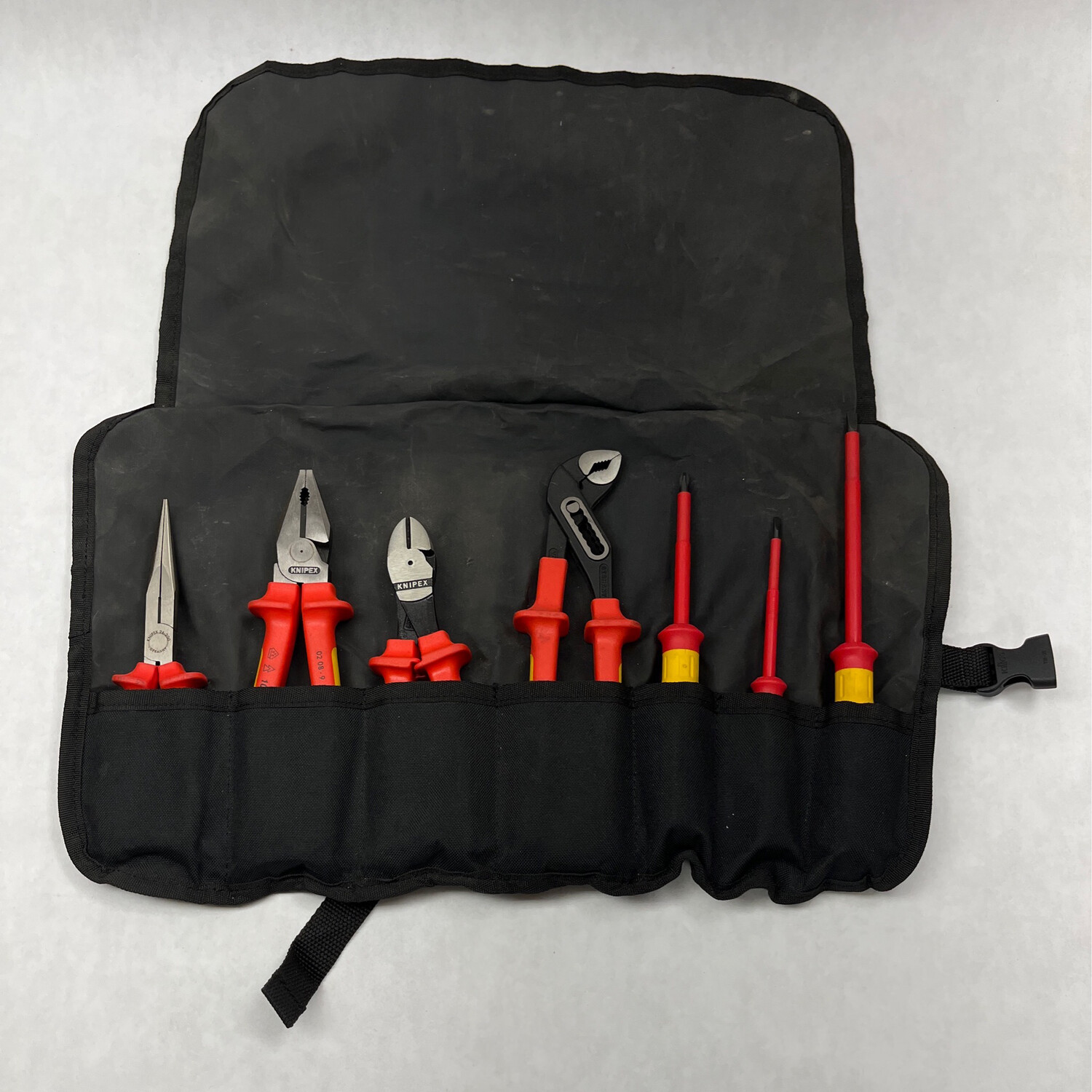Knipex 7 Pc. Insulated Commercial Tool Roll, 989825US Shop Tool Swapper