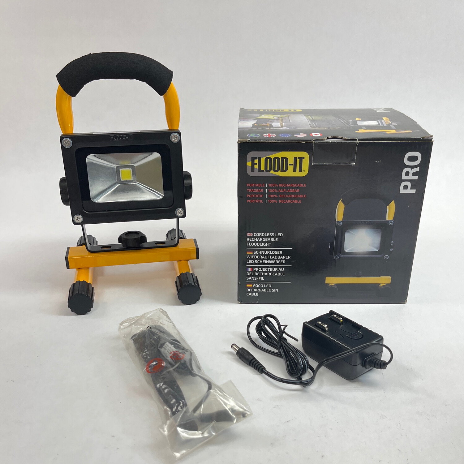 Flood-It Cordless LED Rechargeable Floodlight, FL10YCW - Shop - Tool Swapper