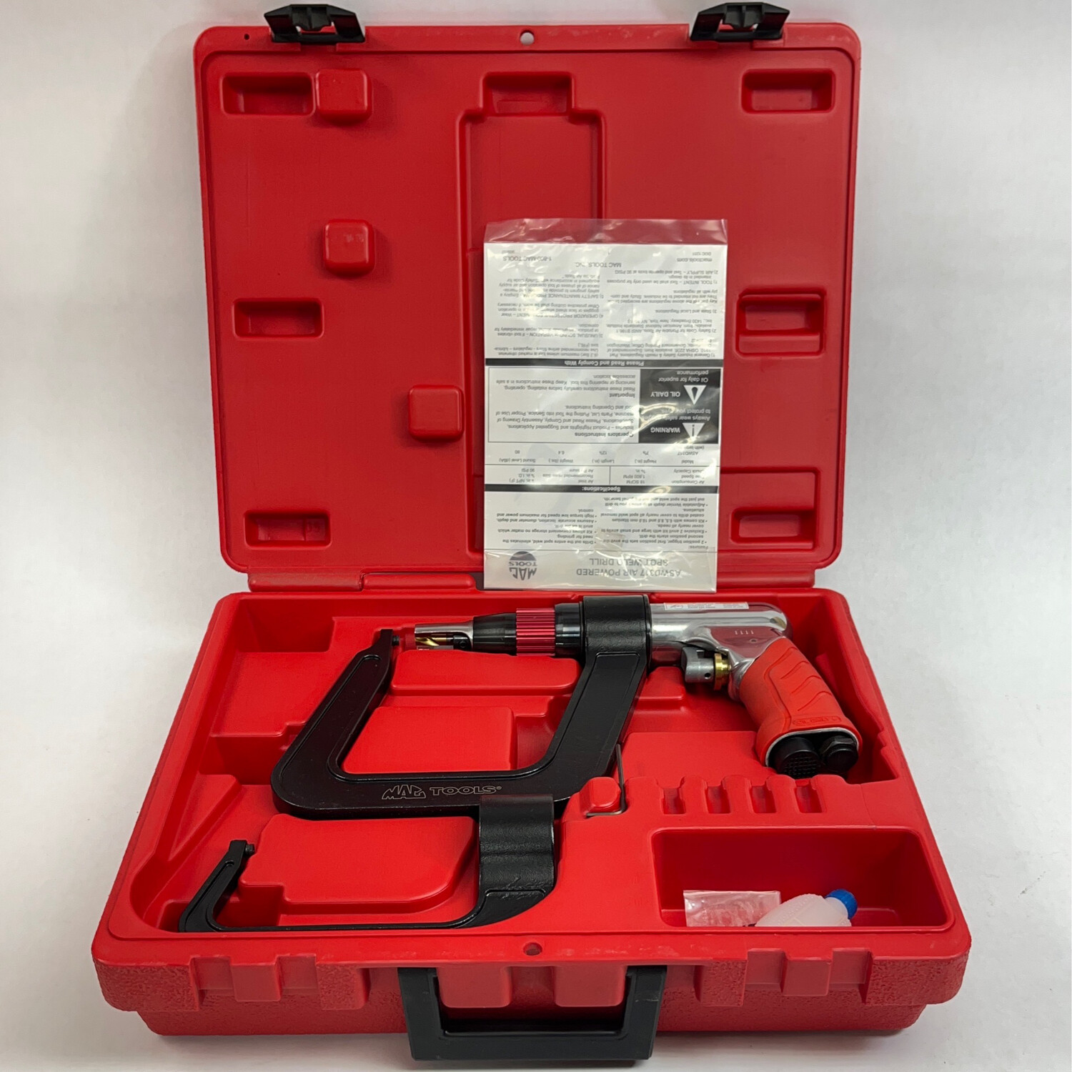 Mac Tools Spot Weld Air Drill Kit, ASWD317 Shop Tool Swapper