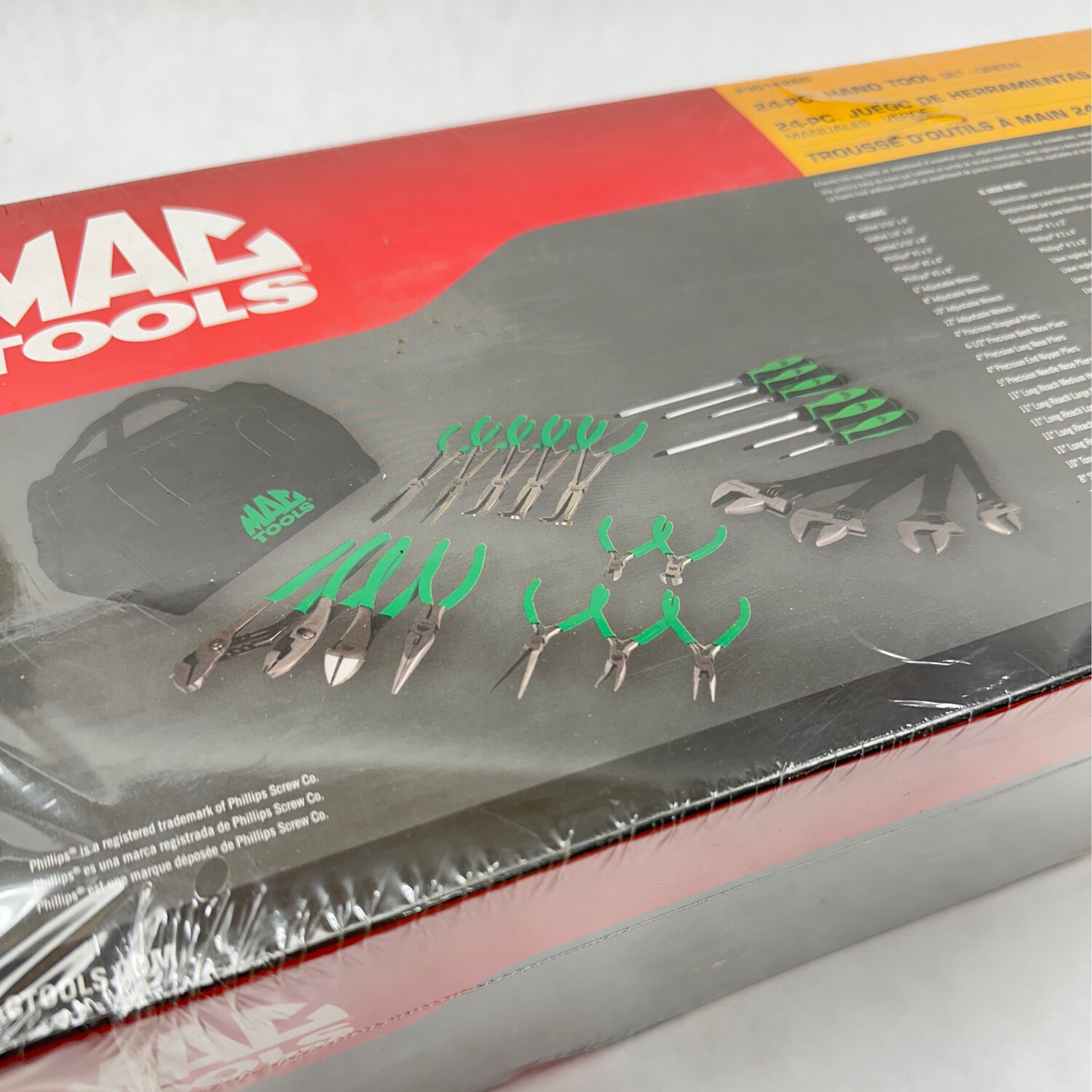 Mac Tools 24pc Hand Tool Set- Green, P301886G