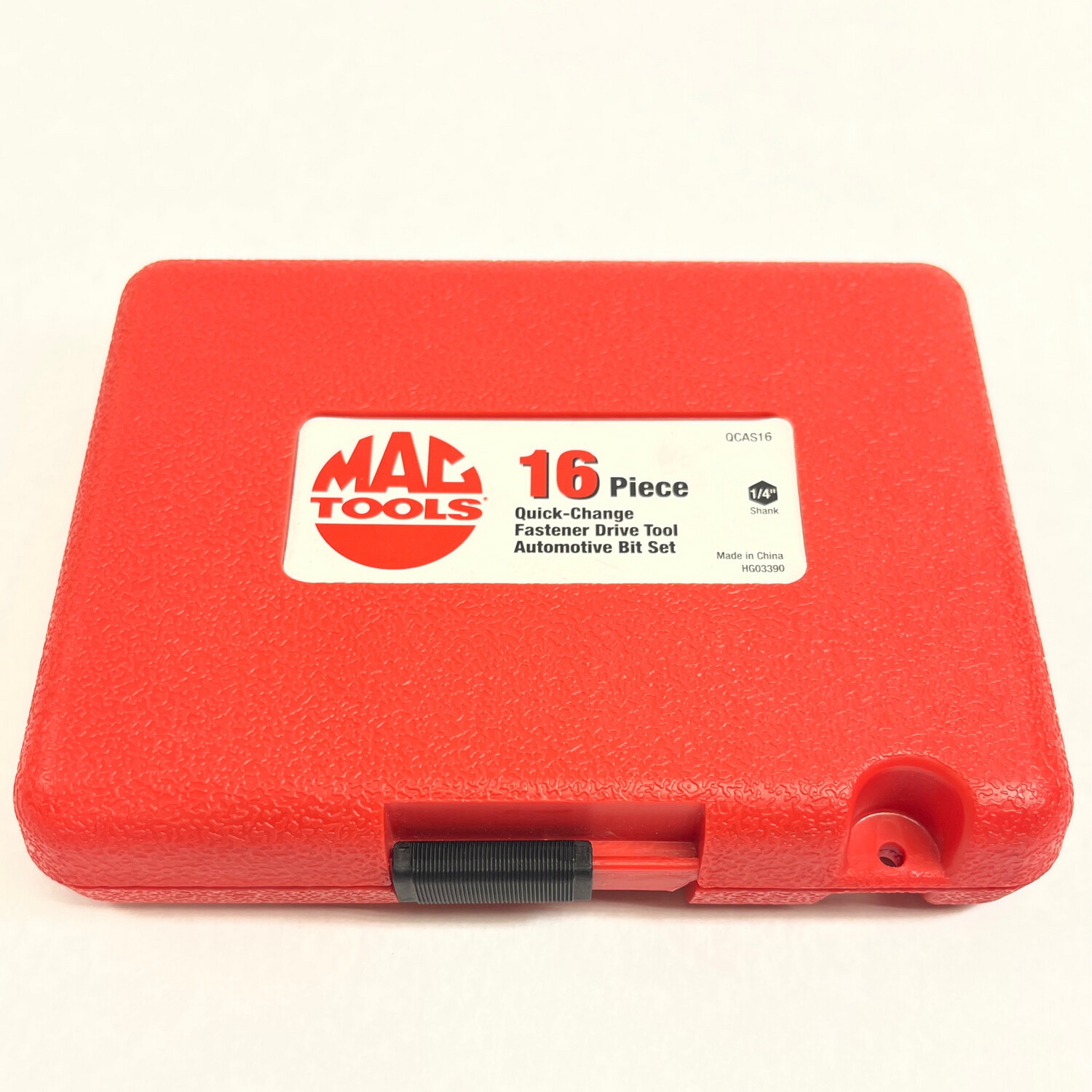 【引き取り限定】【中古品】MAC TOOLS マックツール QCAS16 クイックチェンジ ビットセット 16Pc ケース入 Mac Tools 16 PC Quick Change Fastener Drive Tool Automotive Bit