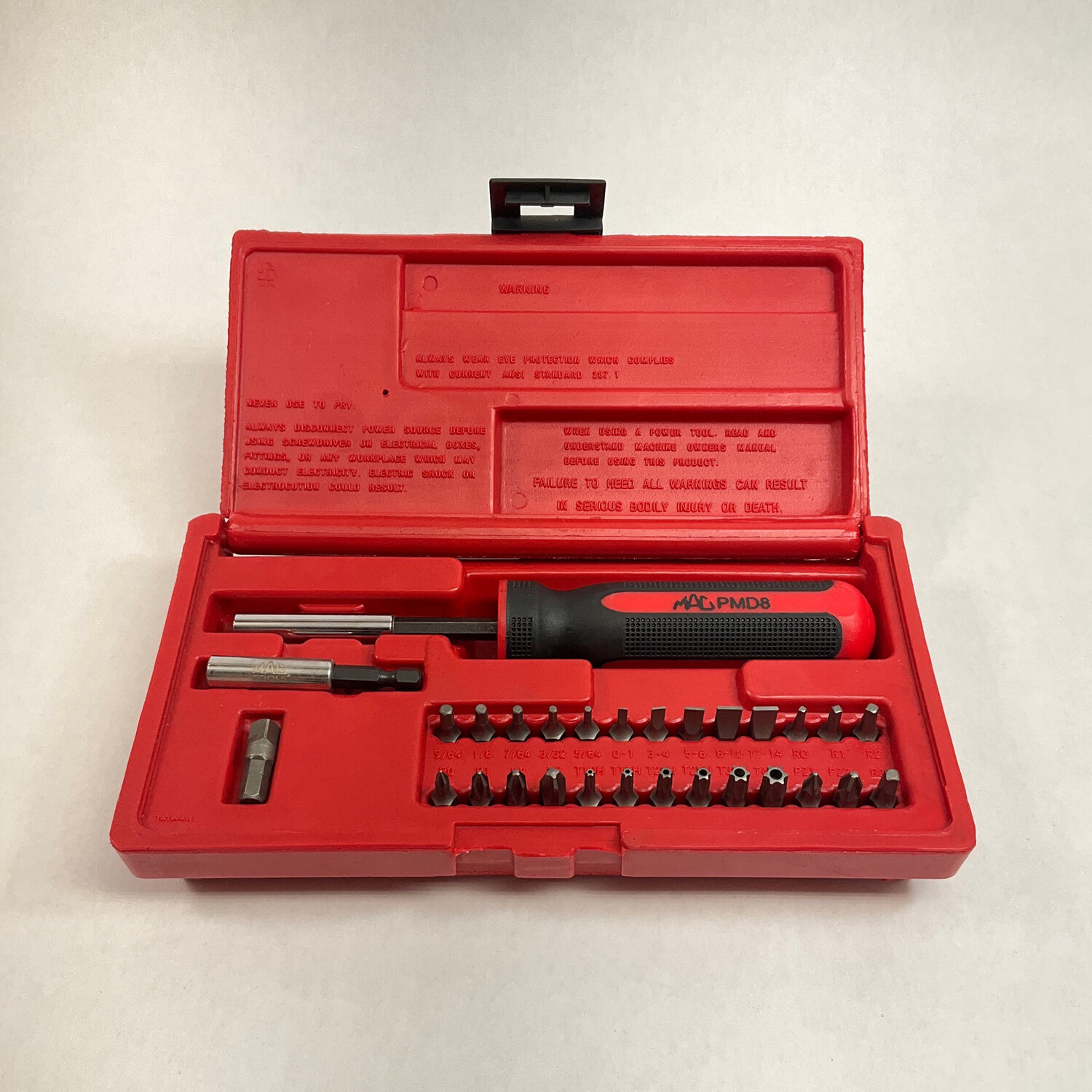Mac Tools 29 Pc. MacGrip 1/4" Hex Bit Driver Set, SPM29EBA Shop Tool Swapper