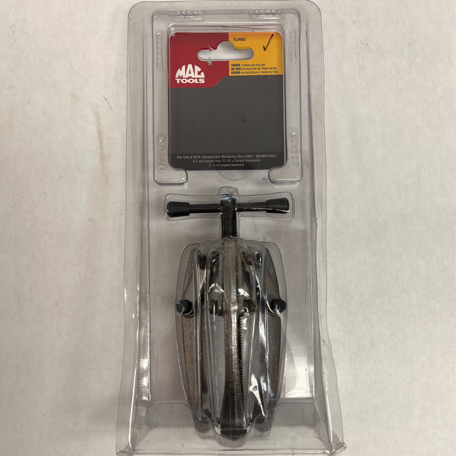Mac Tools 80MM Three Leg Puller, TLP80