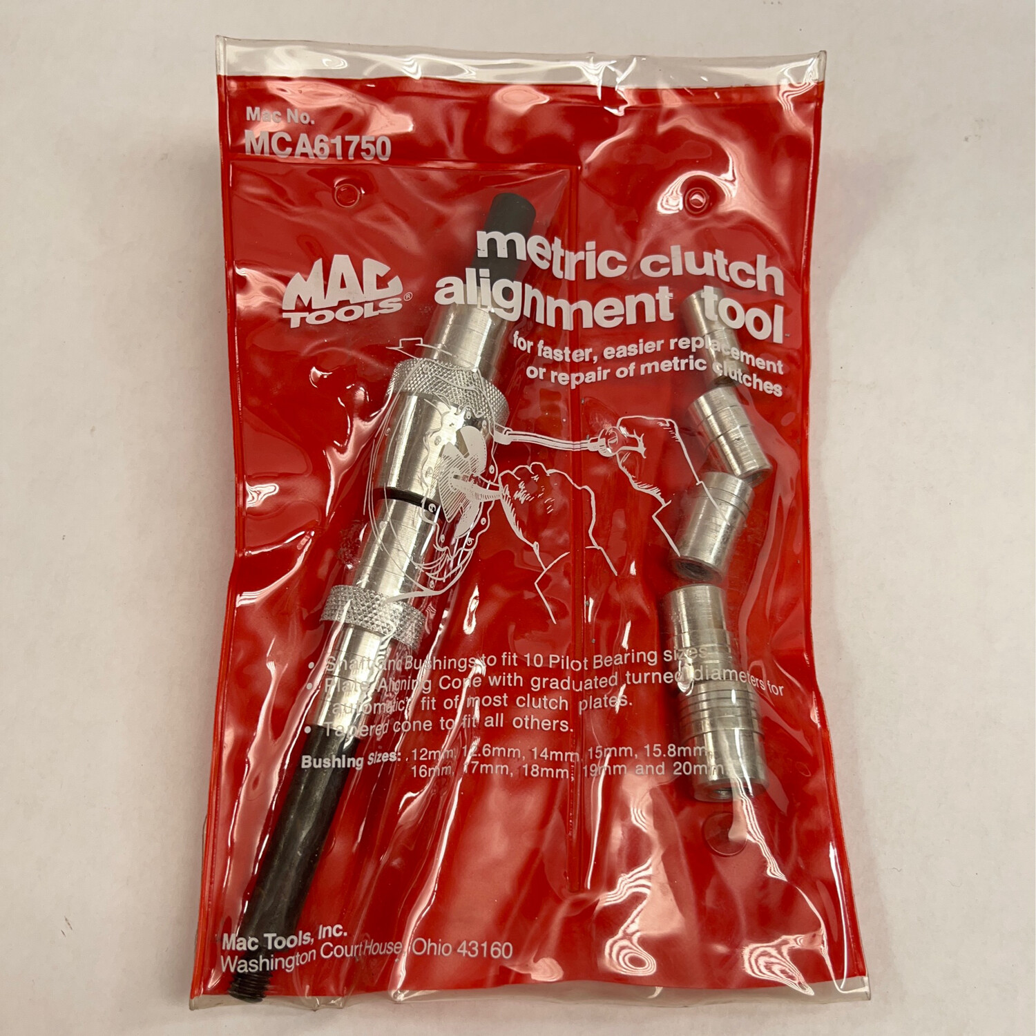 Mac Tools Metric Clutch Alignment Tool, MCA61750 Shop Tool Swapper
