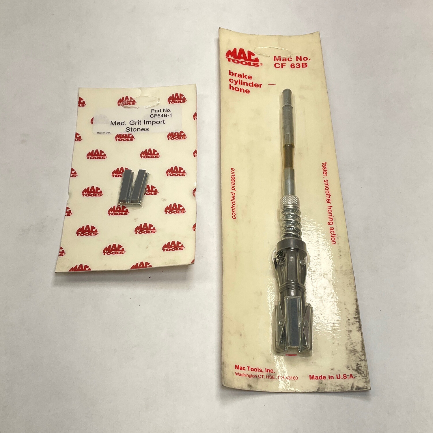 Mac Tools Brake Cylinder Hone And Pads, CF63B Shop Tool Swapper