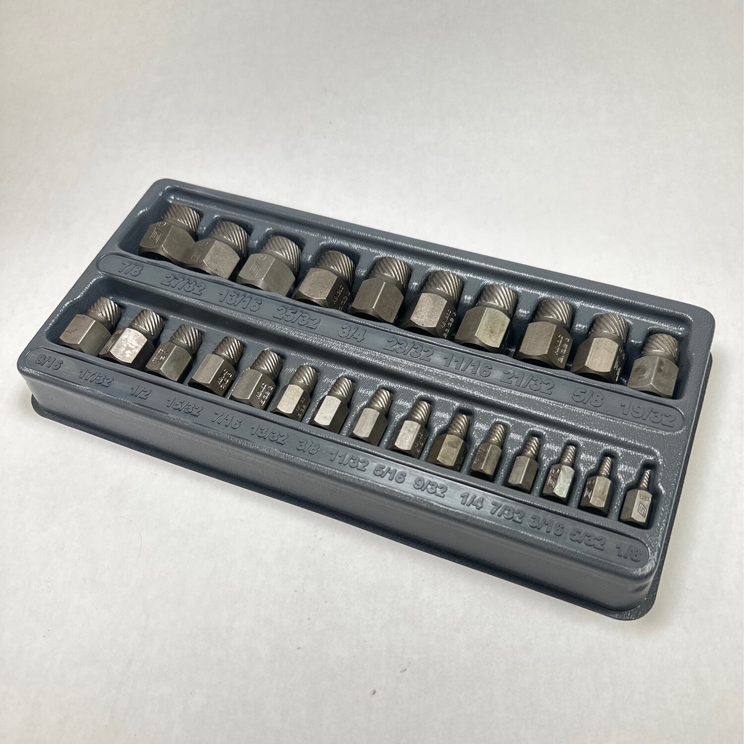 Snap On 25 pc Multispline Screw Extractor Set, REX25C Shop Tool Swapper