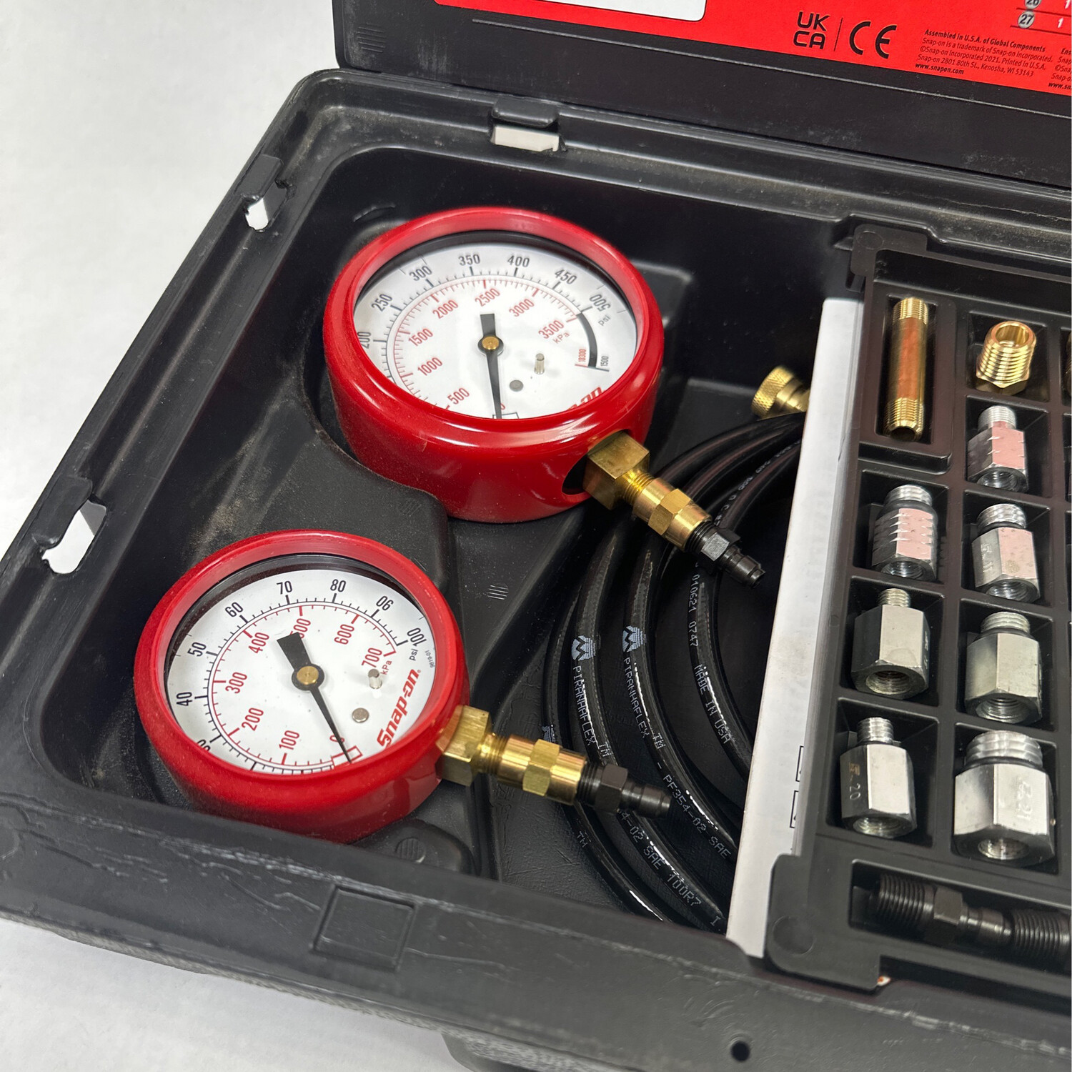 Snap On Transmission & Engine Pressure Gauge Set, EEPV508