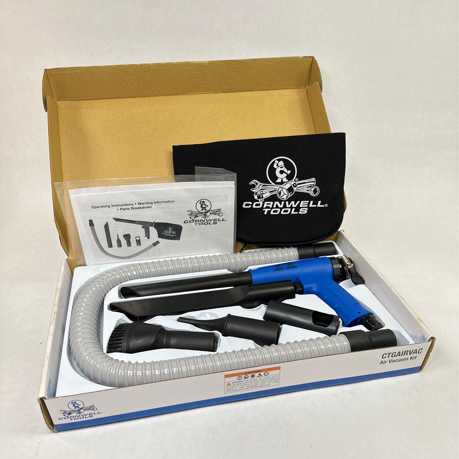 Cornwell Air Vacuum Kit, CTGAIRVAC Shop Tool Swapper