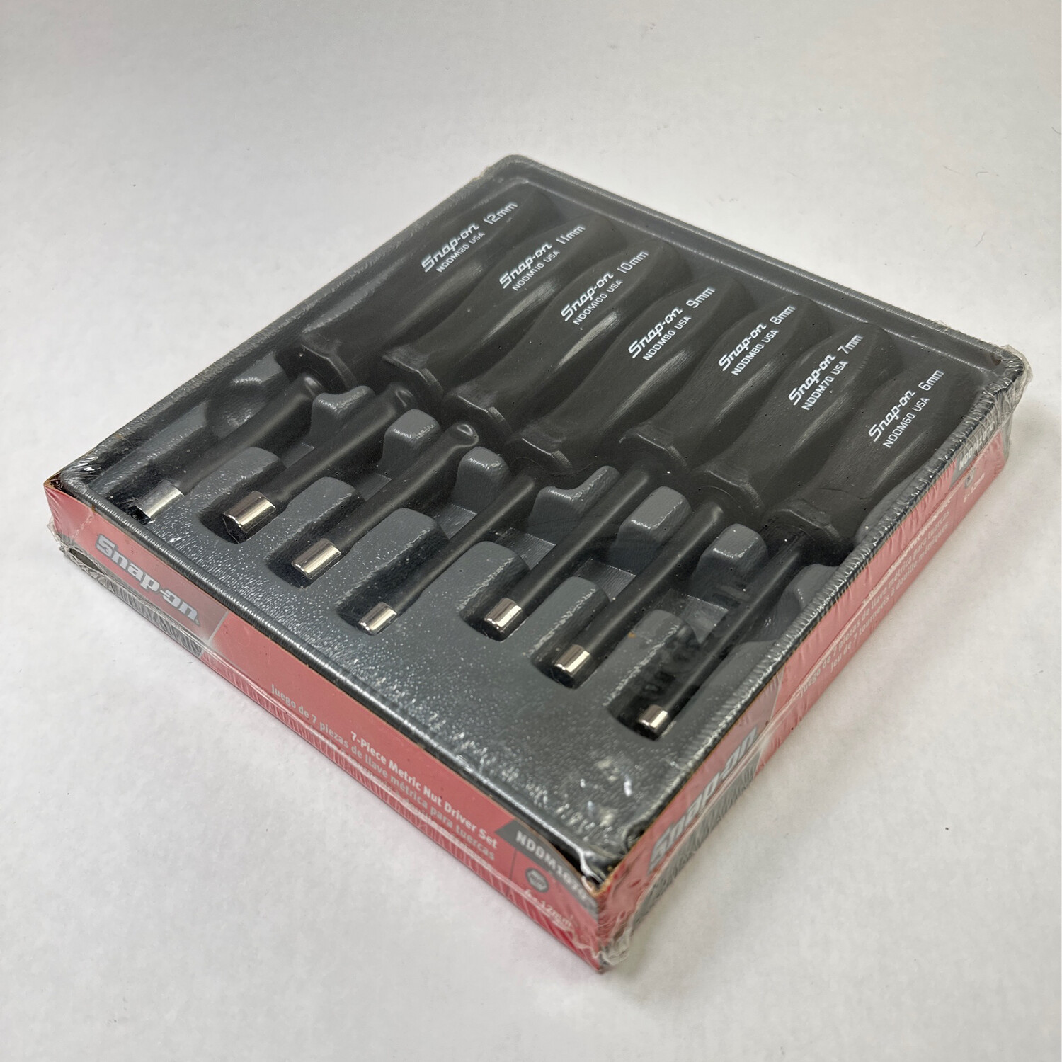 Snap On 7pc Metric Nut Driver Set, NDDM1070 Shop Tool Swapper