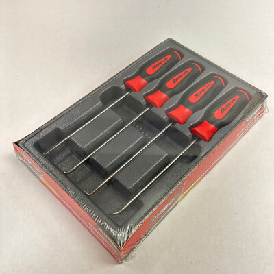 Snap On 4 pc Instinct® Heavy-Duty Pick Set (Red), SGLASA604BR