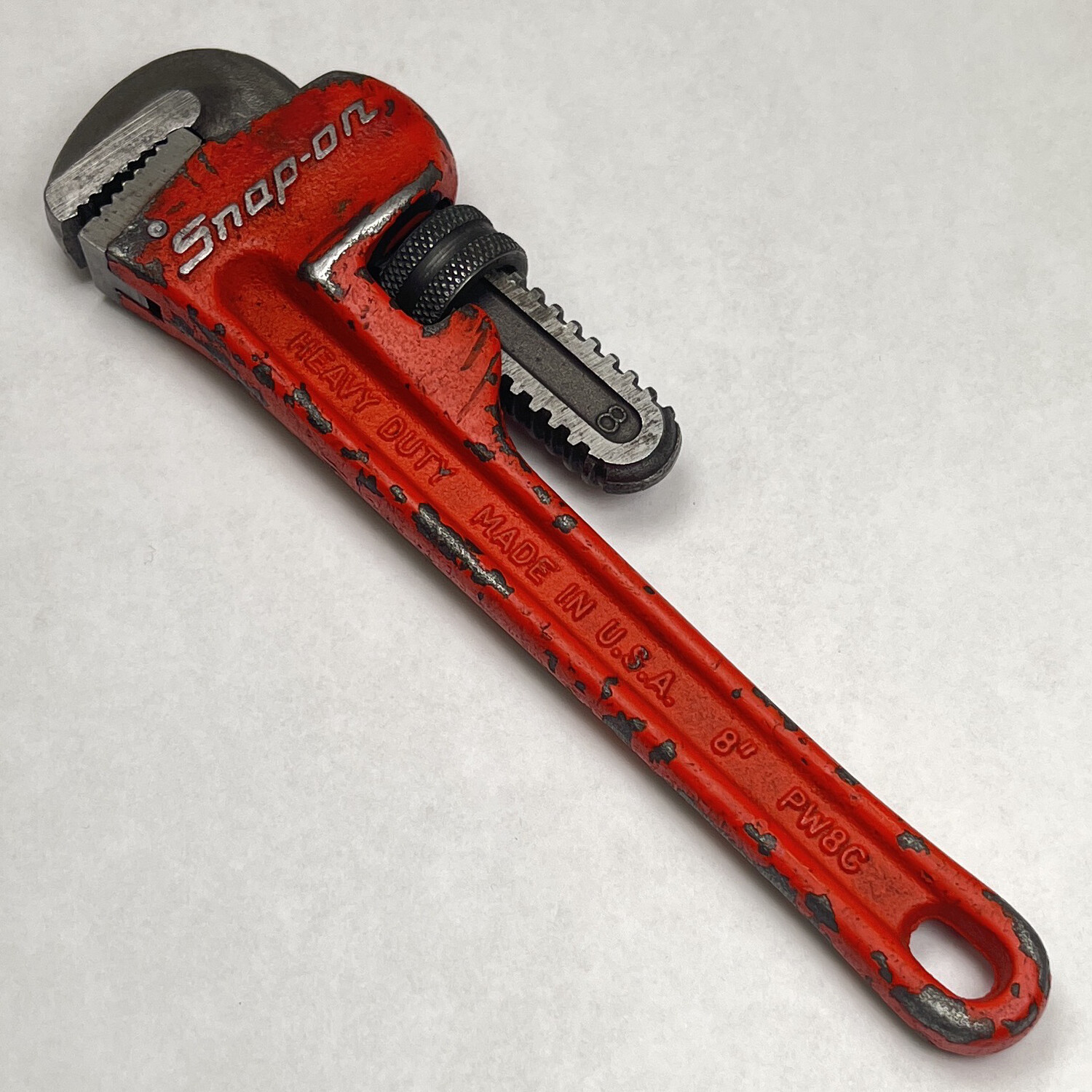 Snap On 8" External Pipe Wrench, PW8C Shop Tool Swapper