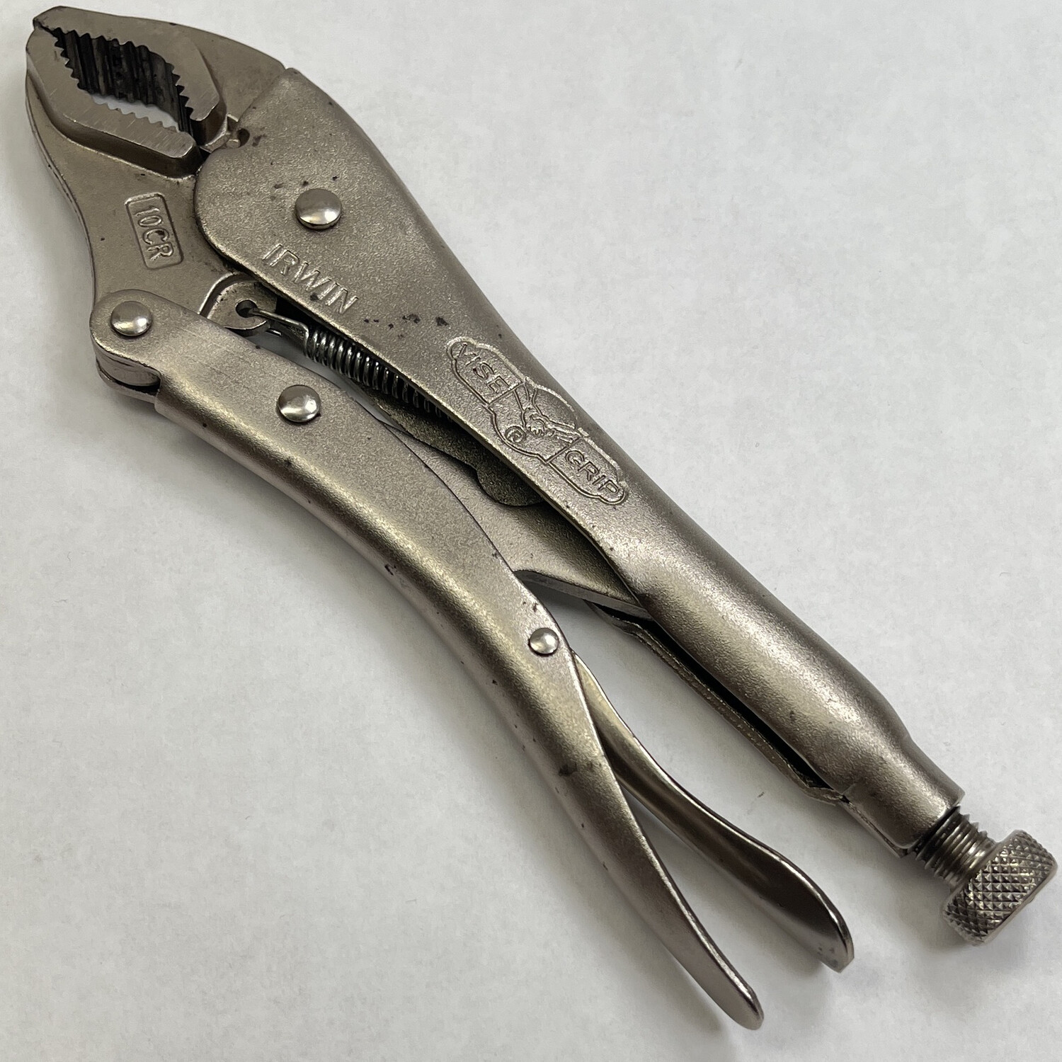 Irwin ViseGrip Curved Jaw Locking Pliers 254mm, 10CR Shop Tool Swapper