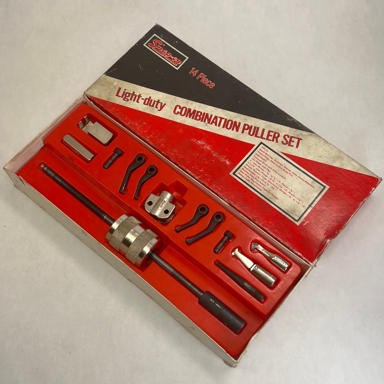 Snap On 14pc LightDuty Combination Puller Set, CJ93B Shop Tool Swapper