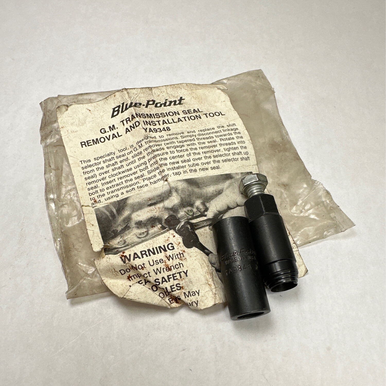 Blue Point G.M. Transmission Seal Removal & Installation Tool, YA9348 Shop Tool Swapper