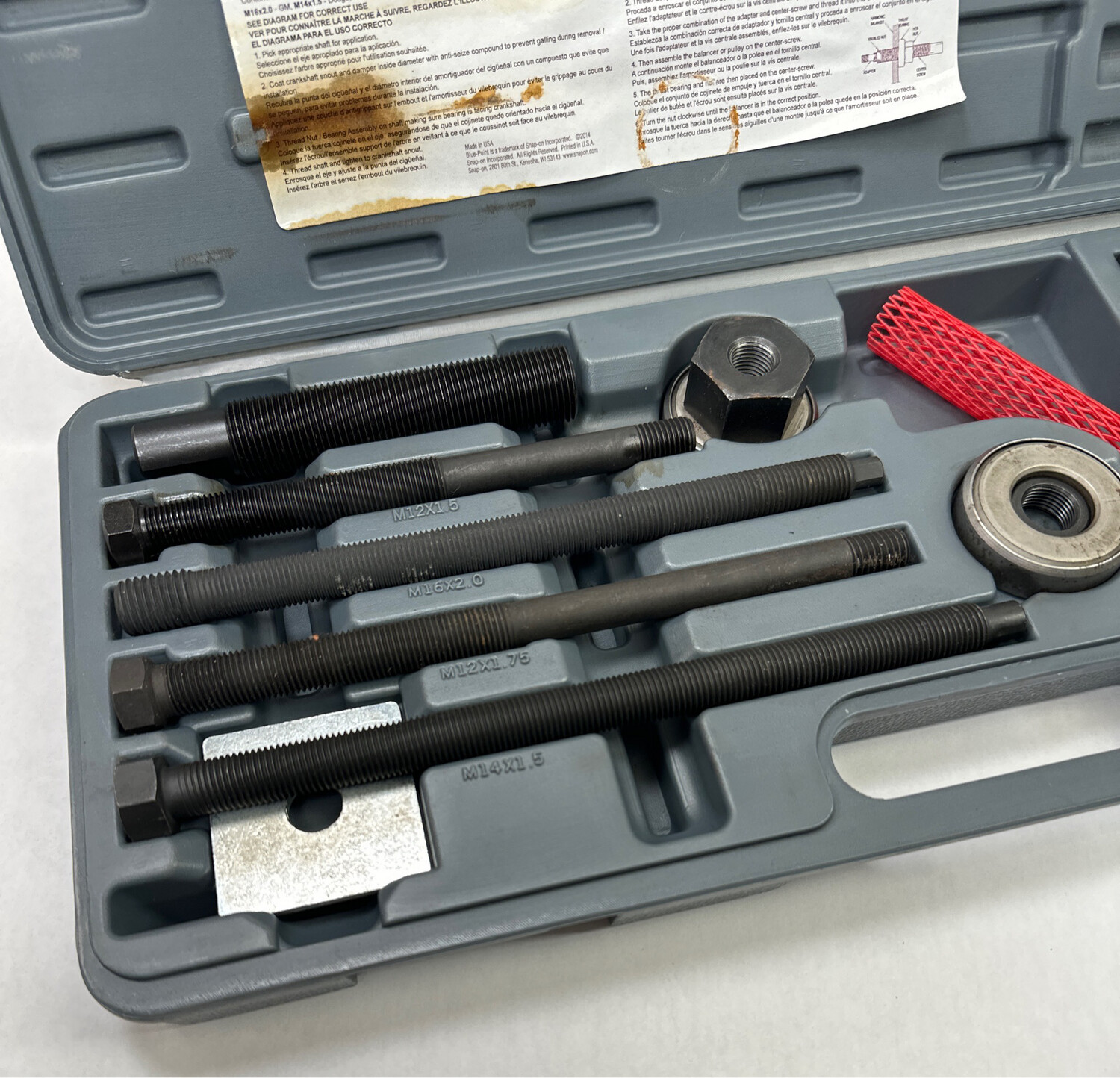 Blue Point Master Harmonic Balancer Installer Kit, YA188MKTB