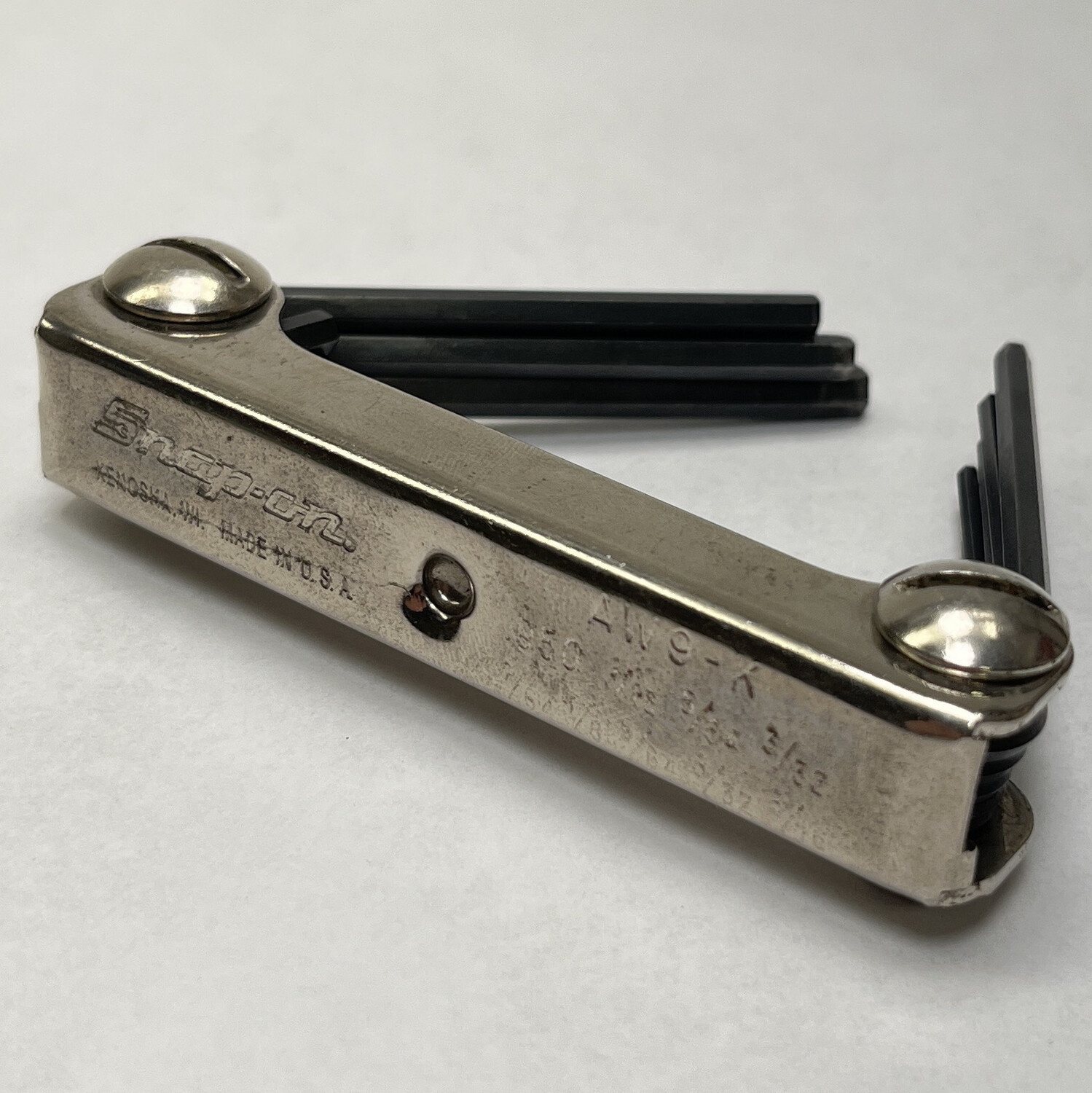 Snap On SAE Folding Hex Key Set, AW9K Shop Tool Swapper