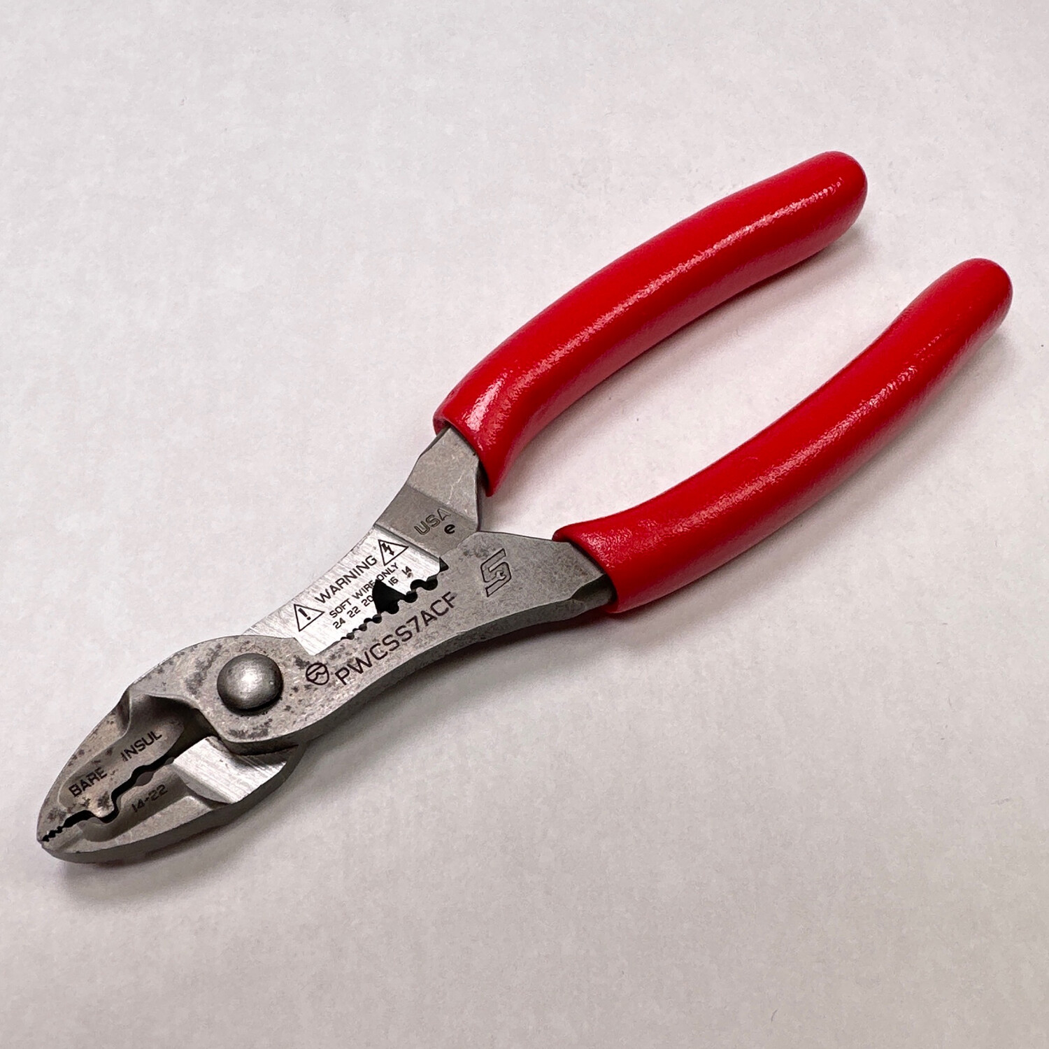 Snap On 7" Wire Stripper/ Cutter/ Crimper