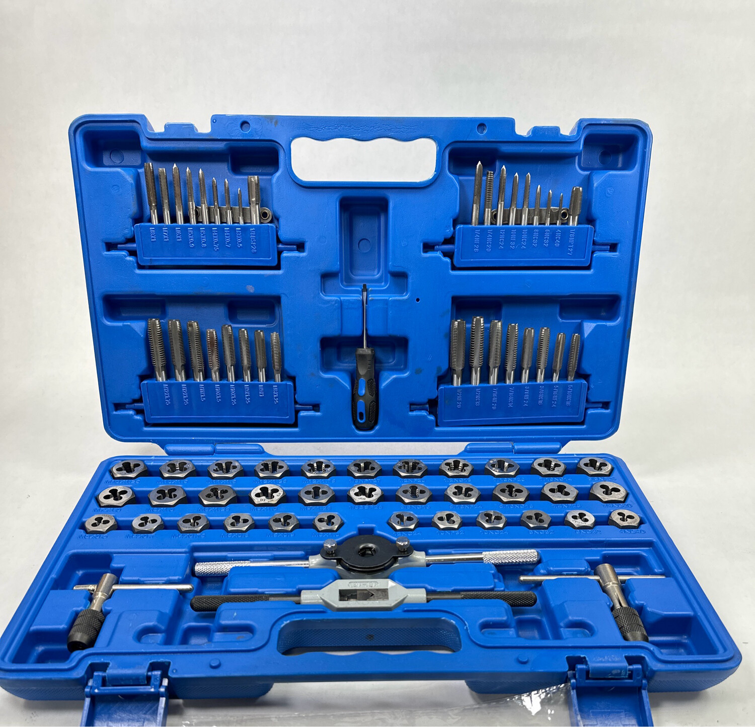 Cornwell Tools 75pc SAE/Metric Tap & Die Set, CTG1655A Shop Tool