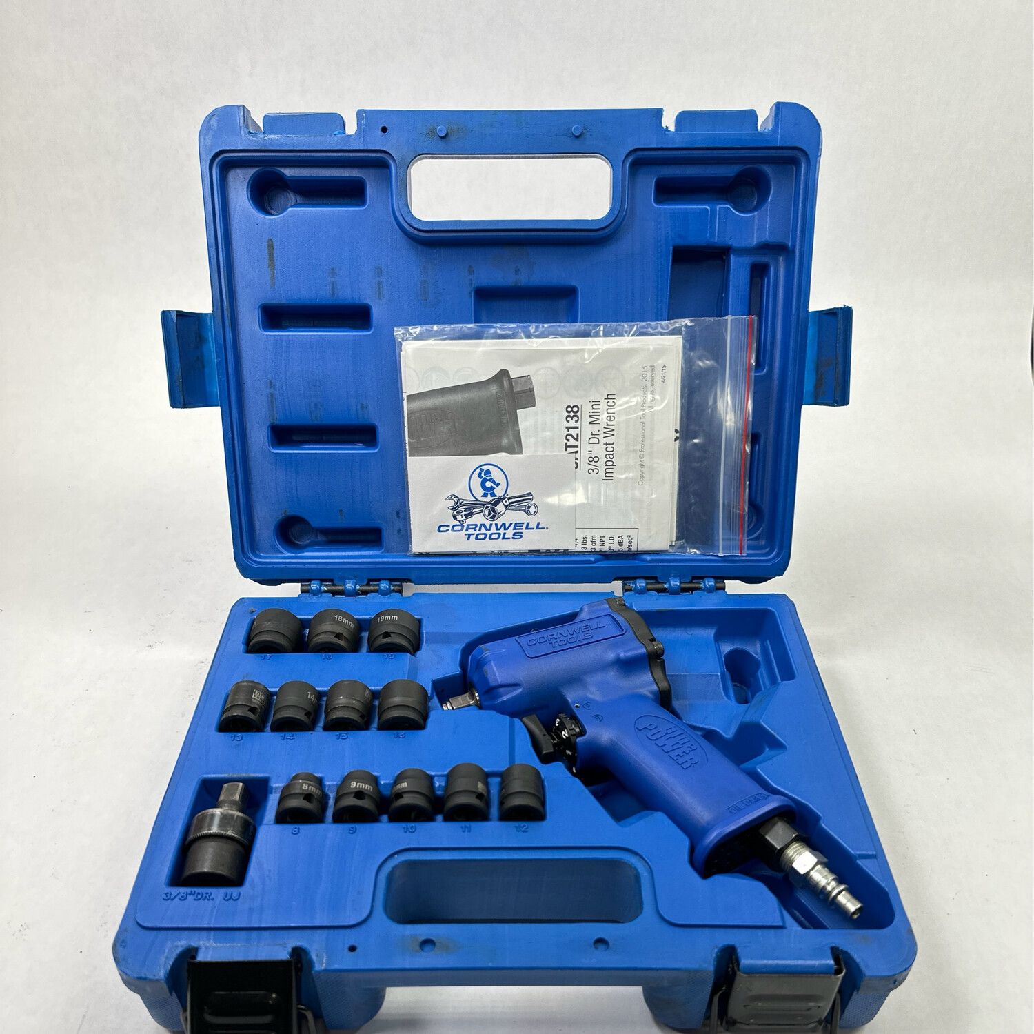 クロココズミックブルー　MP &BPセット Cornwell BluePower 3/8