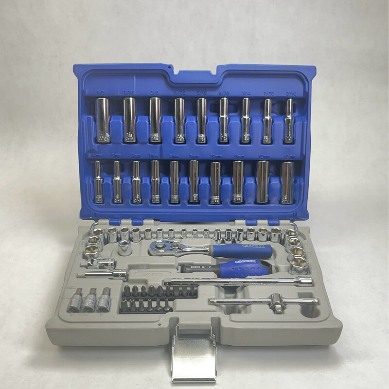 Expert Tools 1/4” Drive 67pc General Service Set