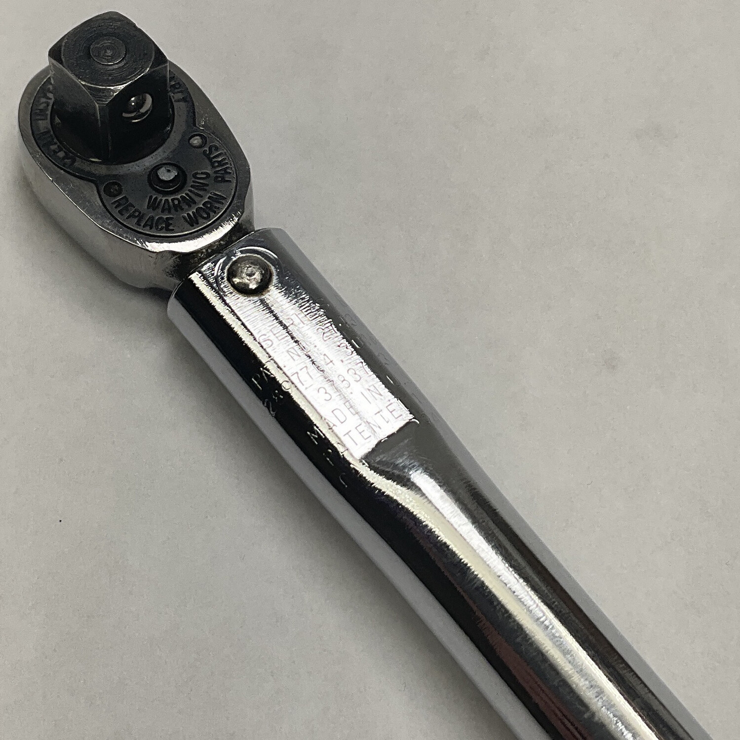 Snap On 3/8” Drive Mini Click-Type Torque Wrench, QJR-217B