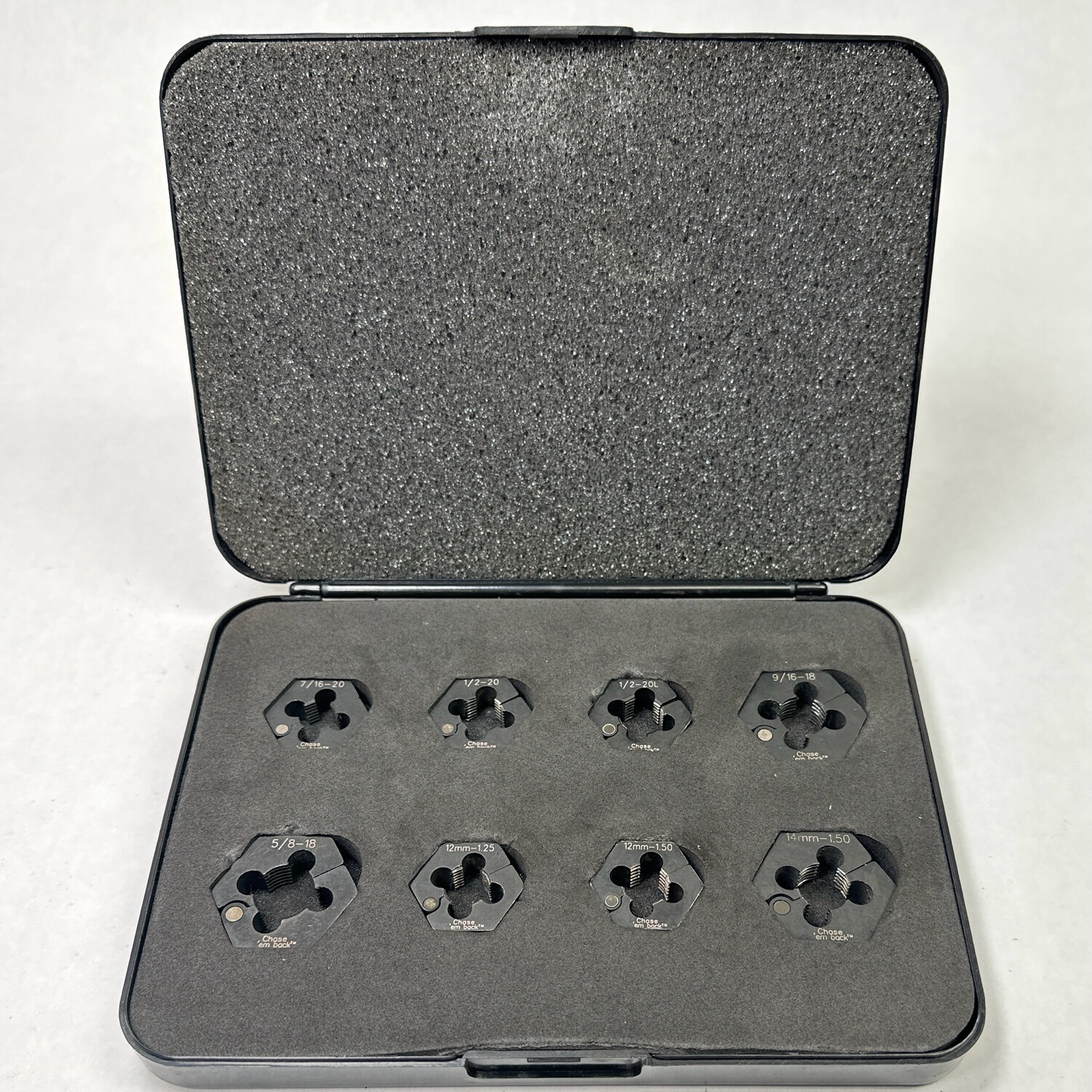 SavAStud Plus Reusable WrapAround Wheel Stud Thread Chaser Set