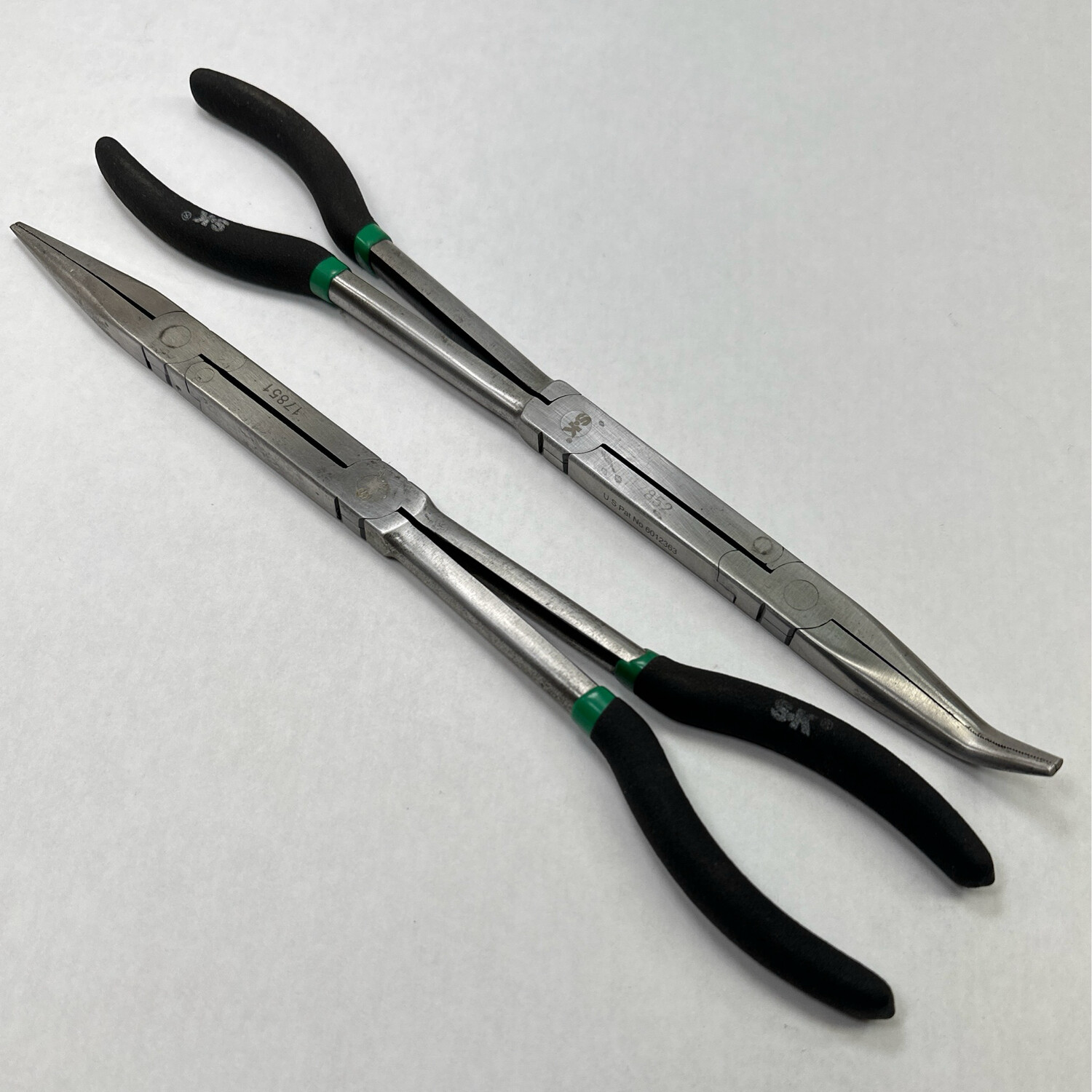 SK Tools Double Jointed Long Needle Nose Plier Set Shop Tool Swapper