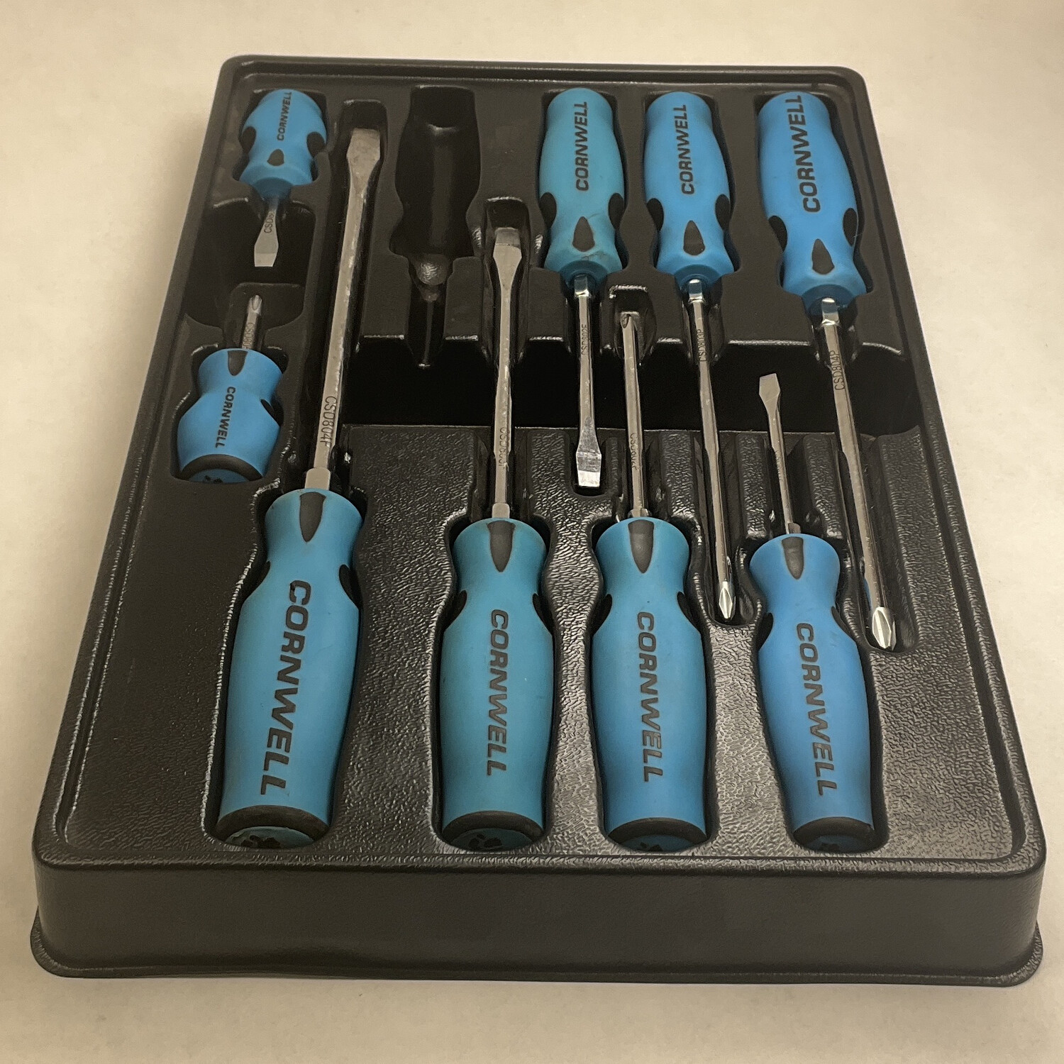 Cornwell 9pc Screwdriver Set (Blue)