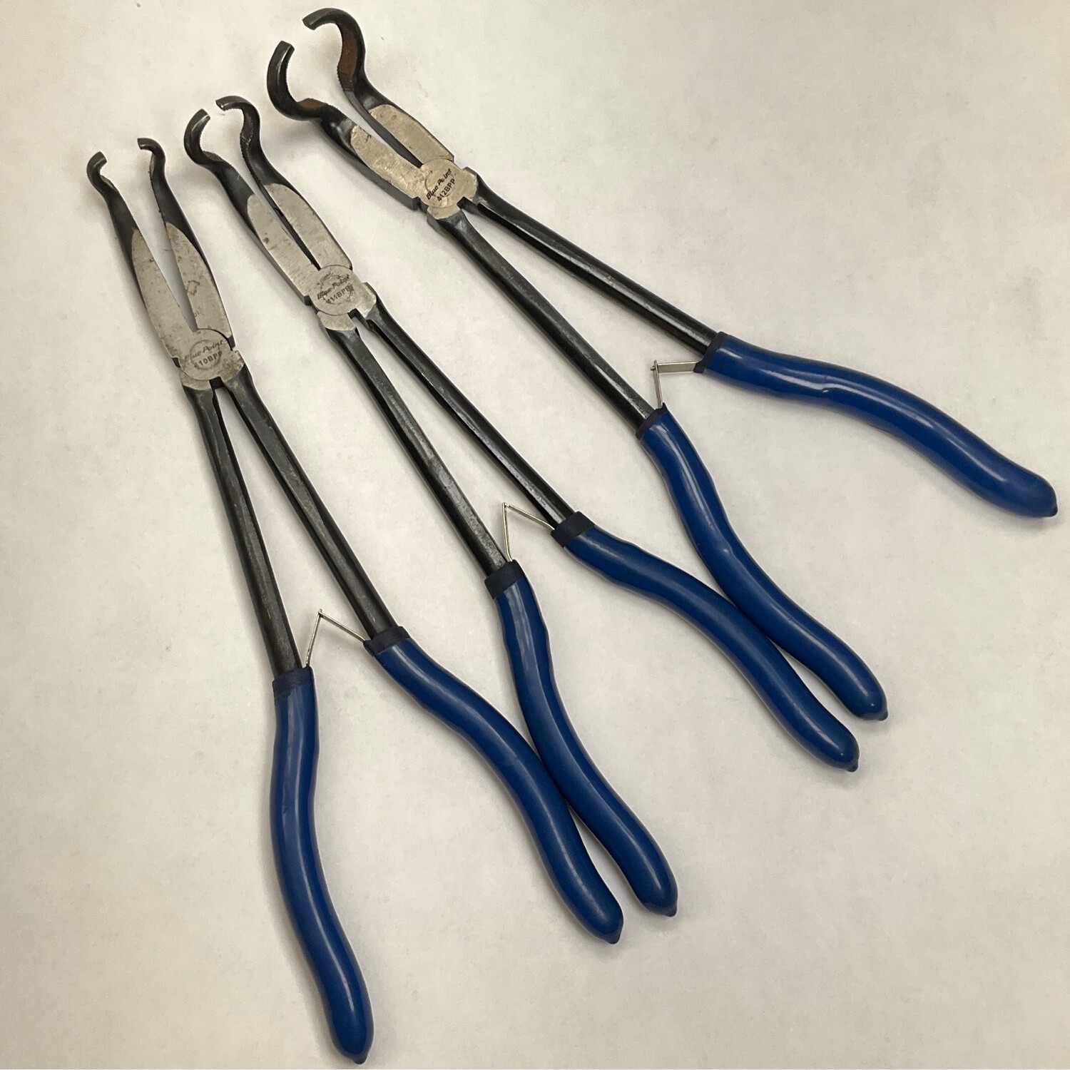 BluePoint 3pc Extended Reach Hose Grip Plier Set Shop Tool Swapper