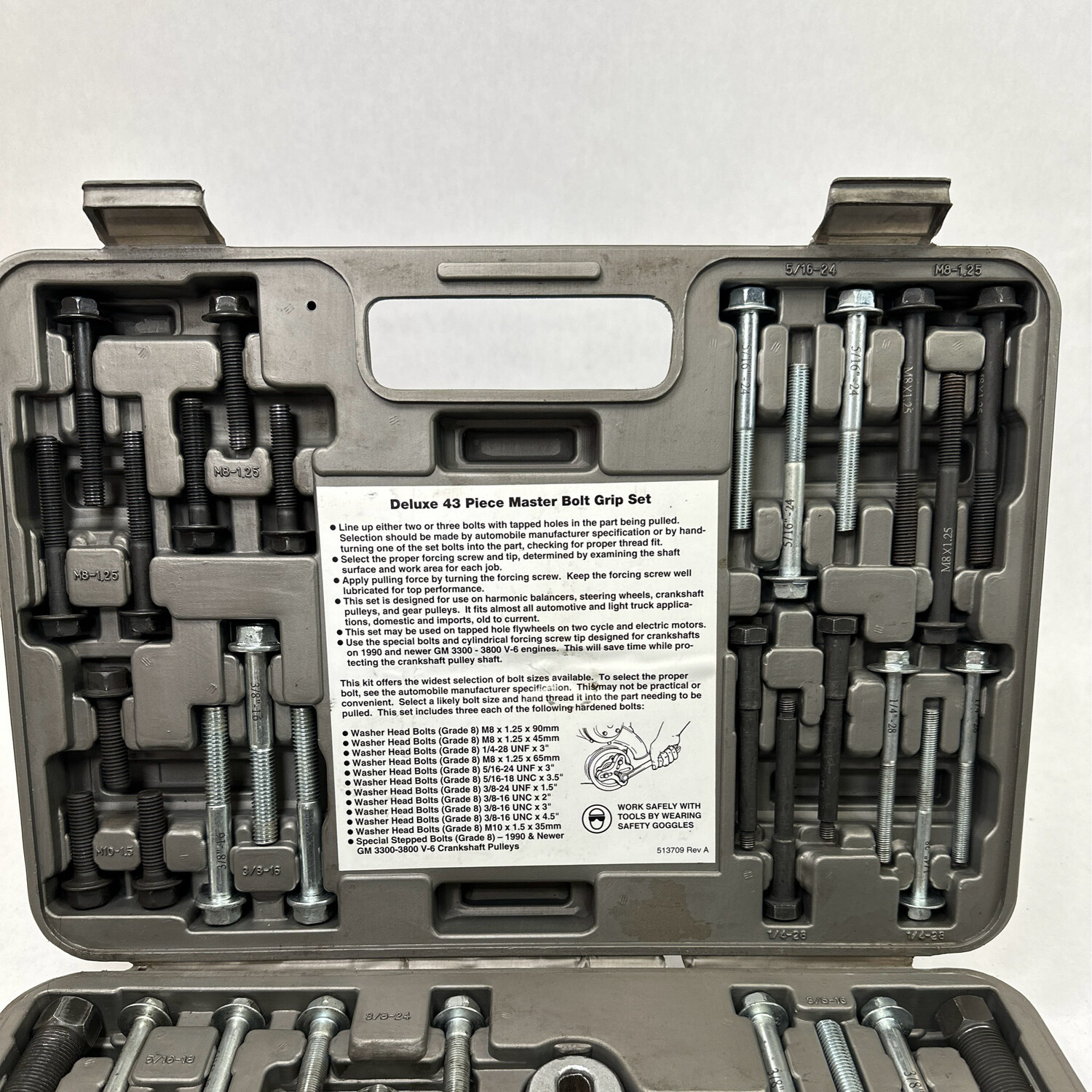 Matco 43pc Deluxe Master Bolt Grip Set, MST6501