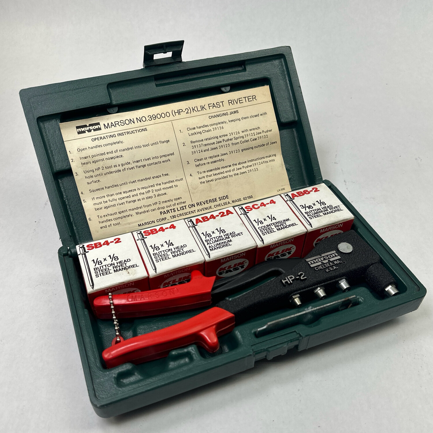 Marson Riveter Kit - Shop - Tool Swapper