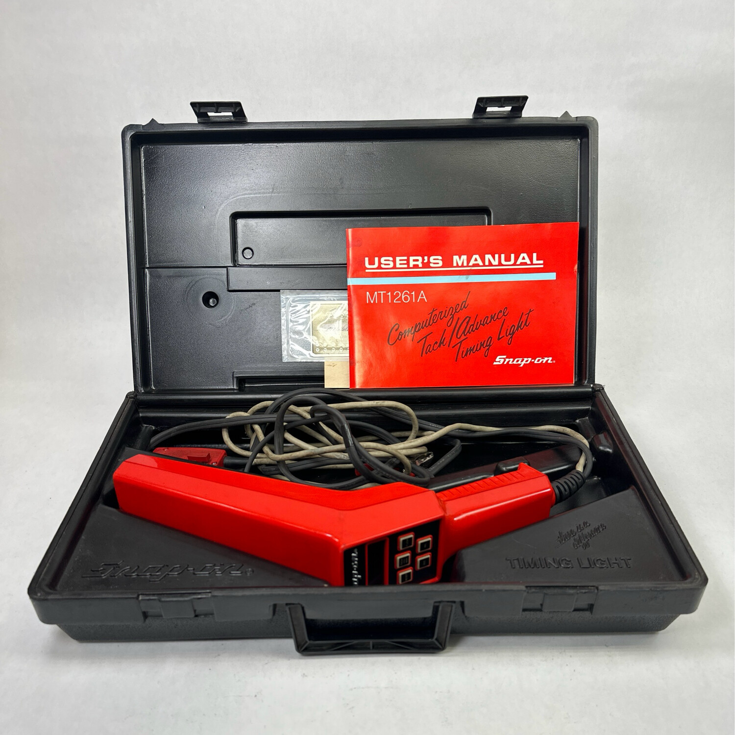 Snap On Computerized Tach Advance Timing Light, MT1261A Shop Tool