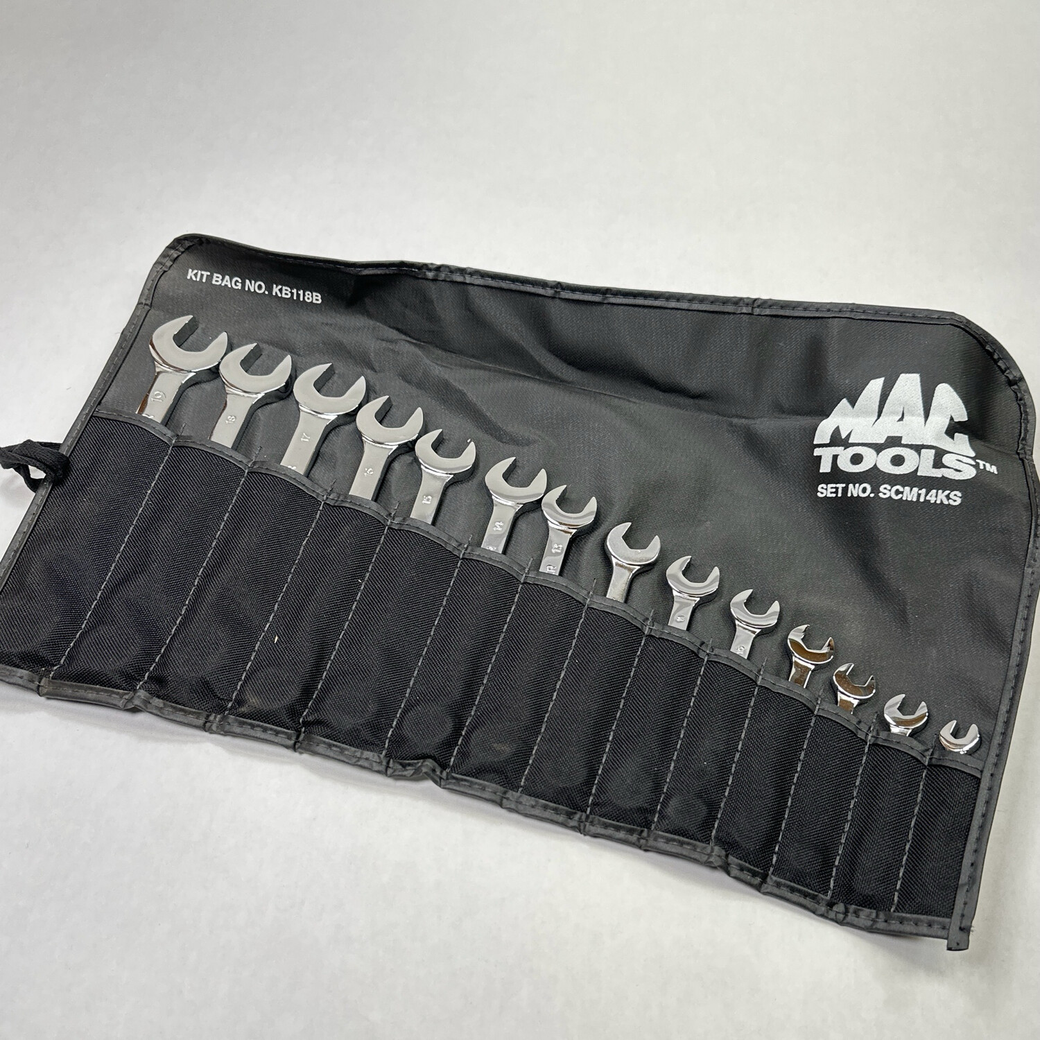 Mac Tools 14PC. Metric Knuckle Saver Combination Short Wrench Set 12PT, SCM14KS Shop