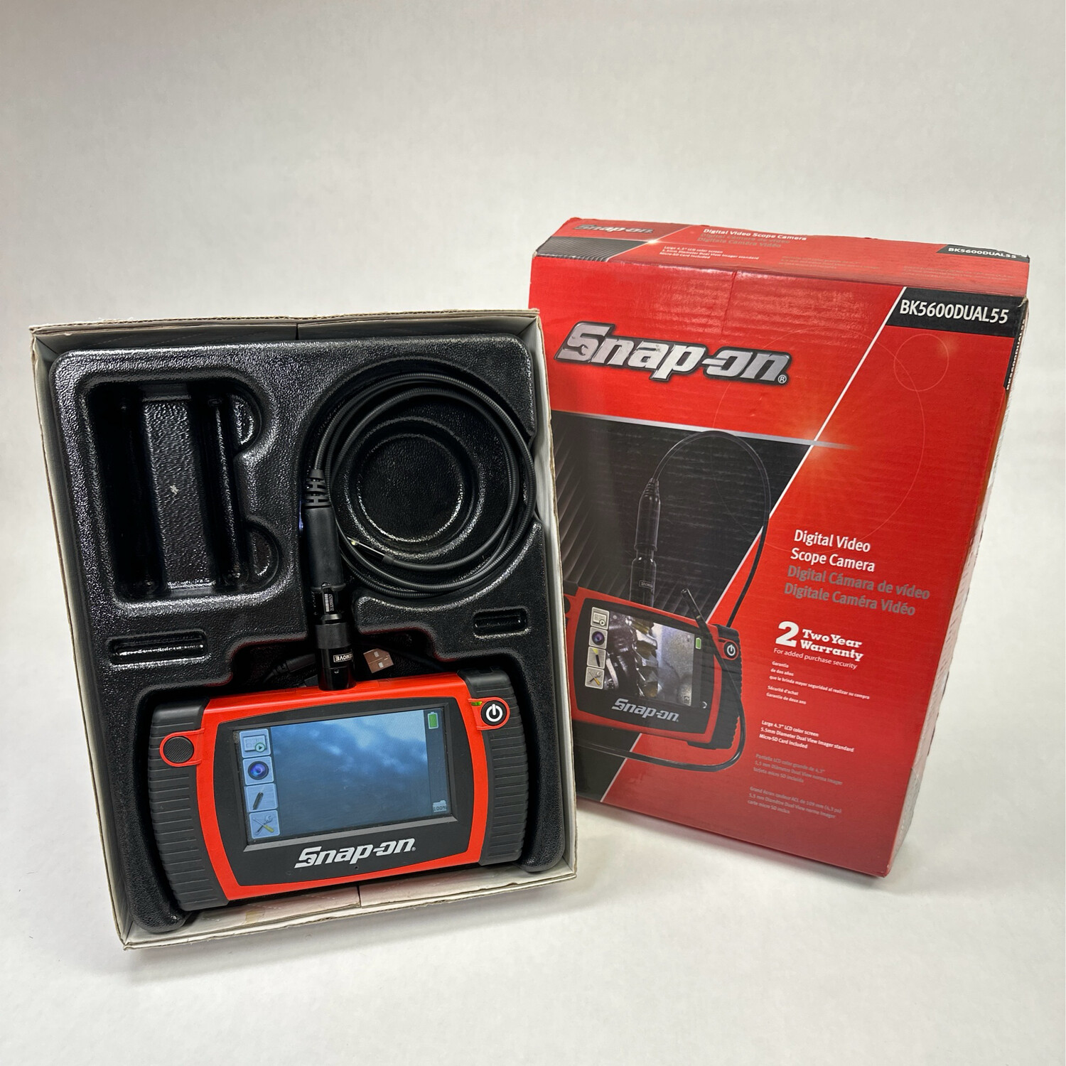 Snap On True Digital Video Inspection Scope, BK5600DUAL55 Shop Tool Swapper