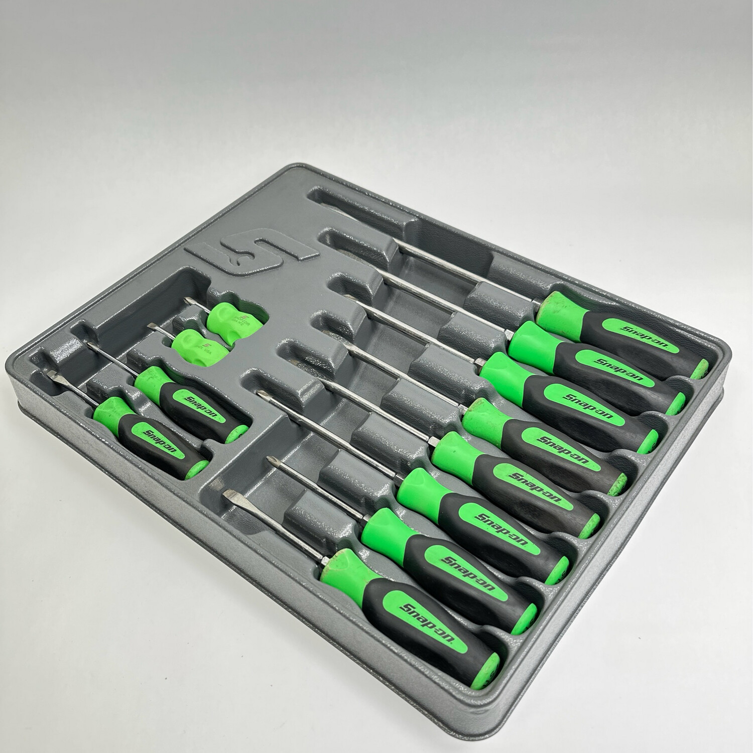 Snap-on USA NEW Green Soft Grip #1 Phillips Screwdriver - SGDP31IRBG