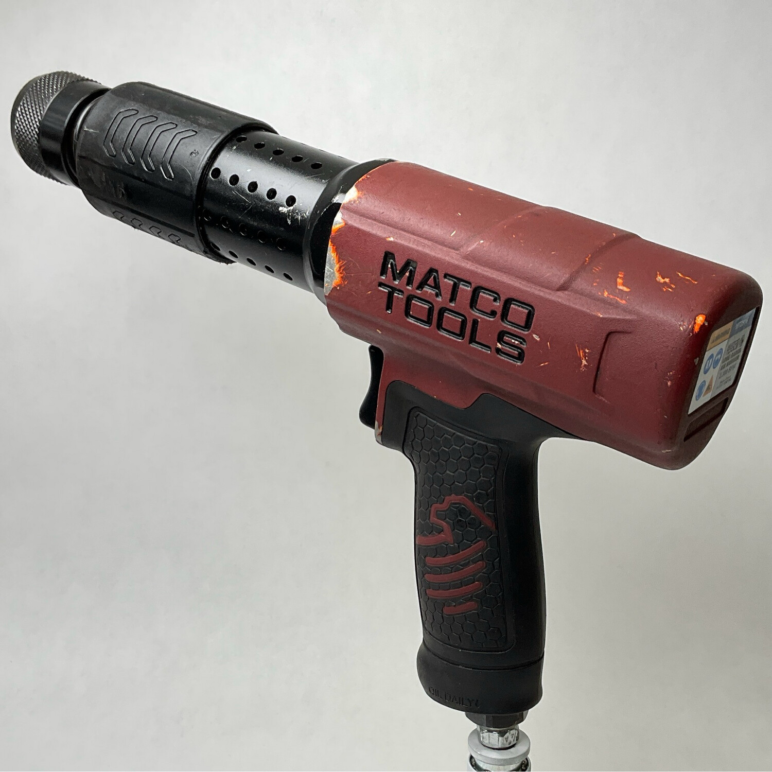 Matco Long Barrel Pneumatic Air Hammer (Burgundy), MT2916 Shop Tool