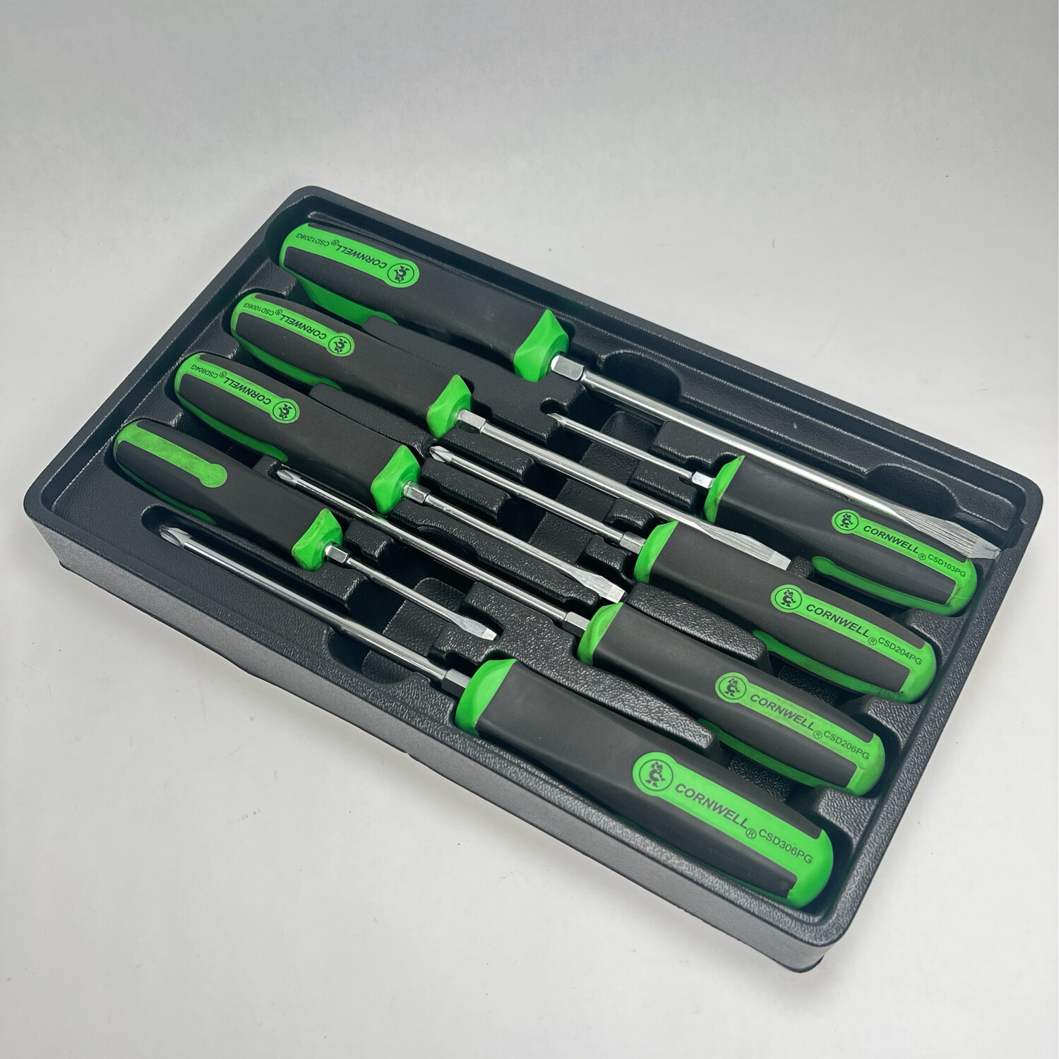 Cornwell 8pc Screwdriver Set Shop Tool Swapper