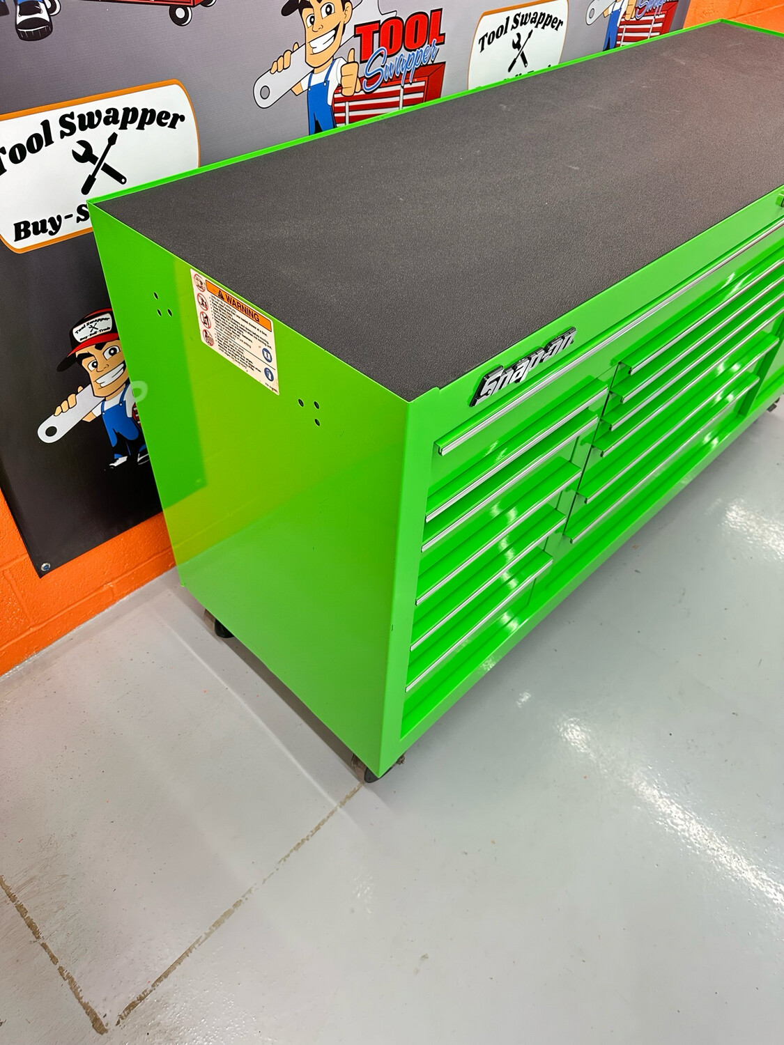 Snap On Triple Bay Classic 96, 72” Tool Box, KRA2496PJJ