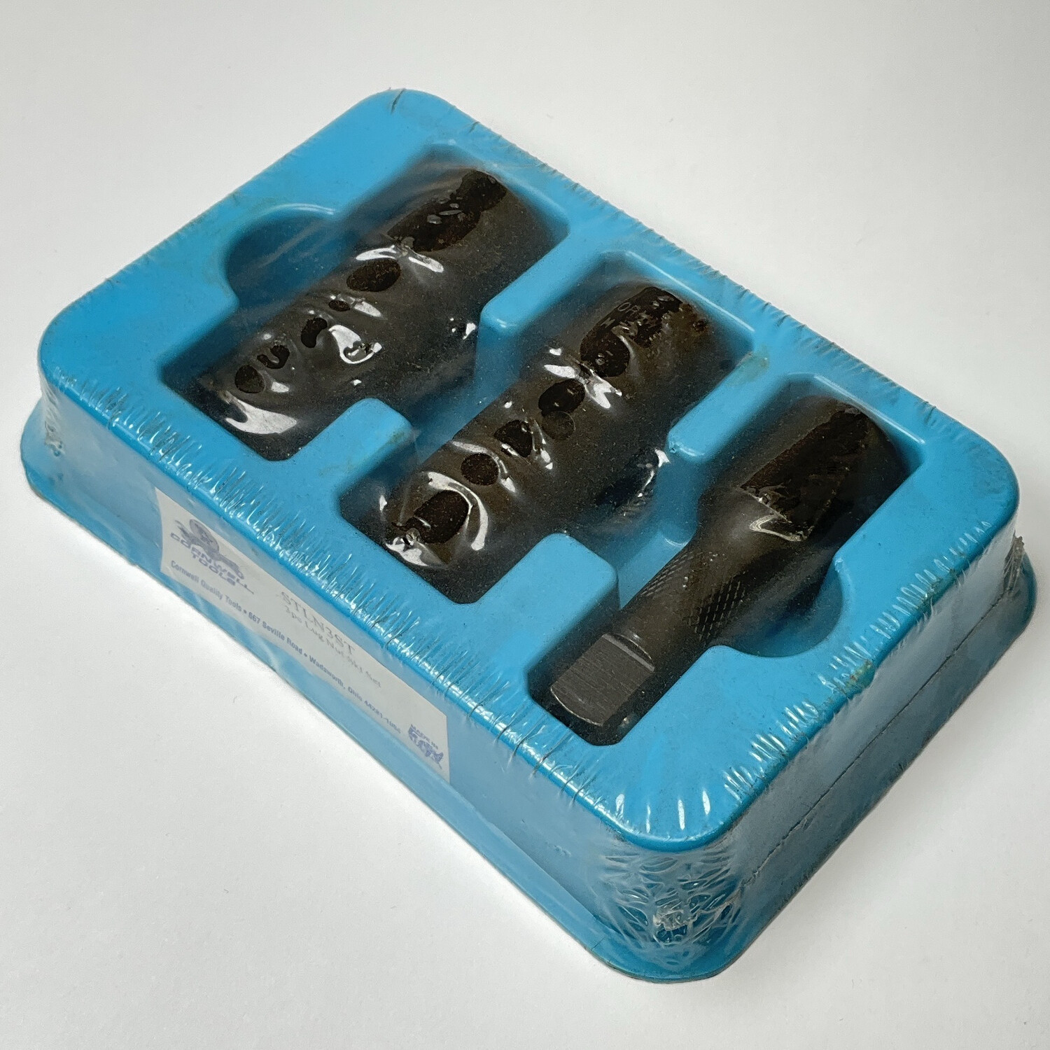 Cornwell 3 Piece 1/2" Drive Lug Nut Socket Set, STLN3ST Shop Tool