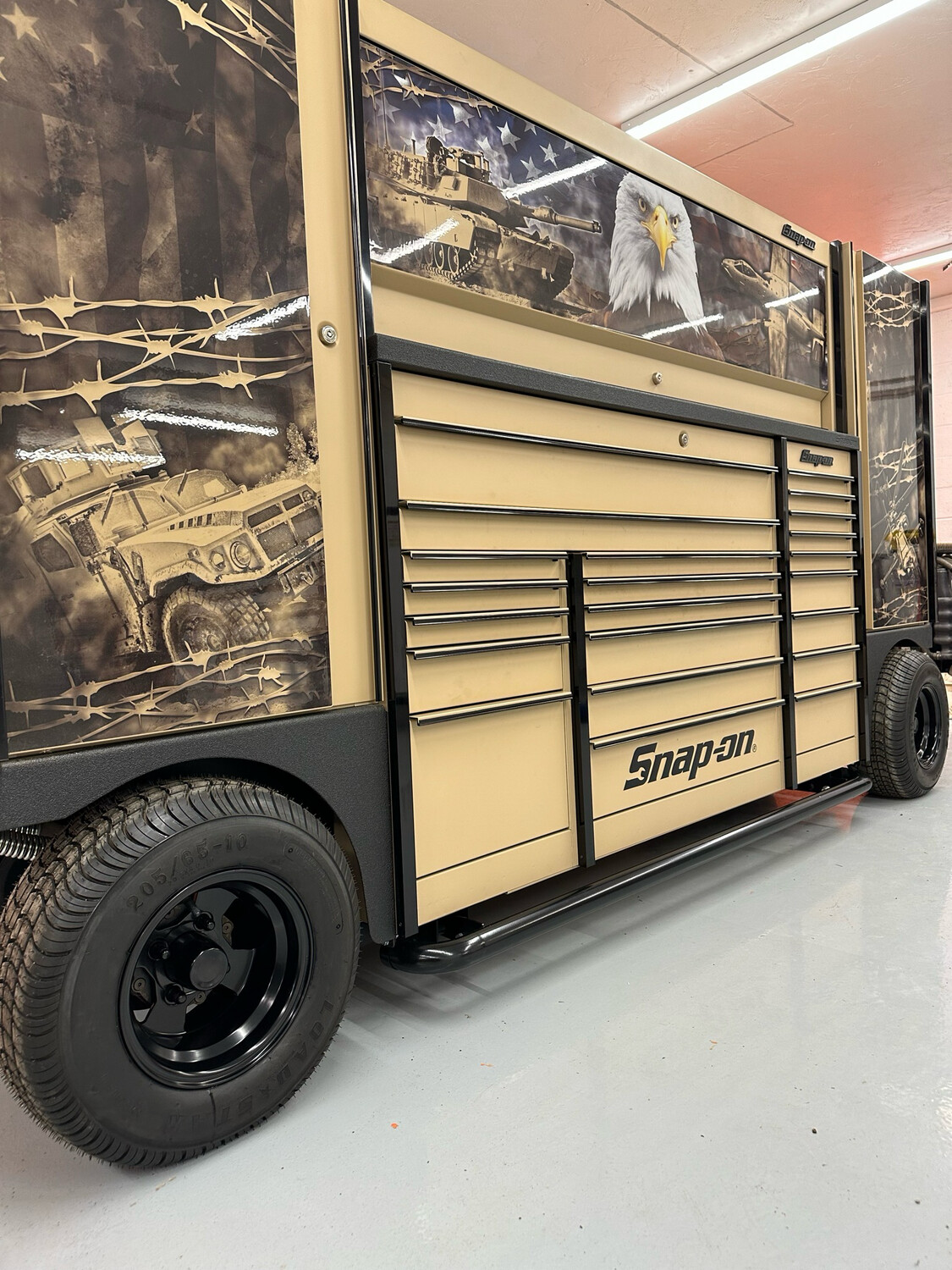 Snap On TUV Triple Bank Tool Utility Vehicle, KRP1023CPZS7
