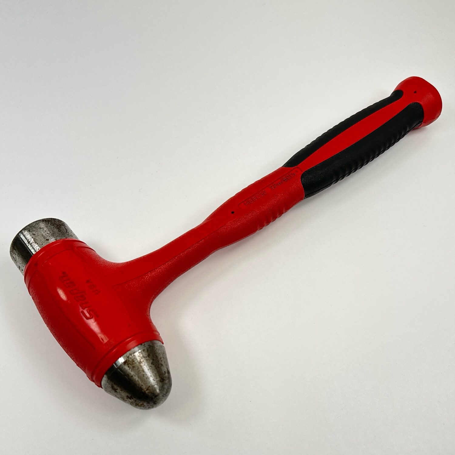 Snap On 32 oz Ball Peen Soft Grip Dead Blow Hammer (Red), HBBD32 Shop