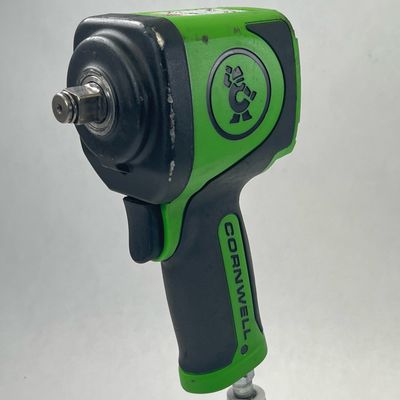 Cornwell 1/2” Drive bluePOWER Stubby Impact Wrench (Neon Green), CAT4212GA