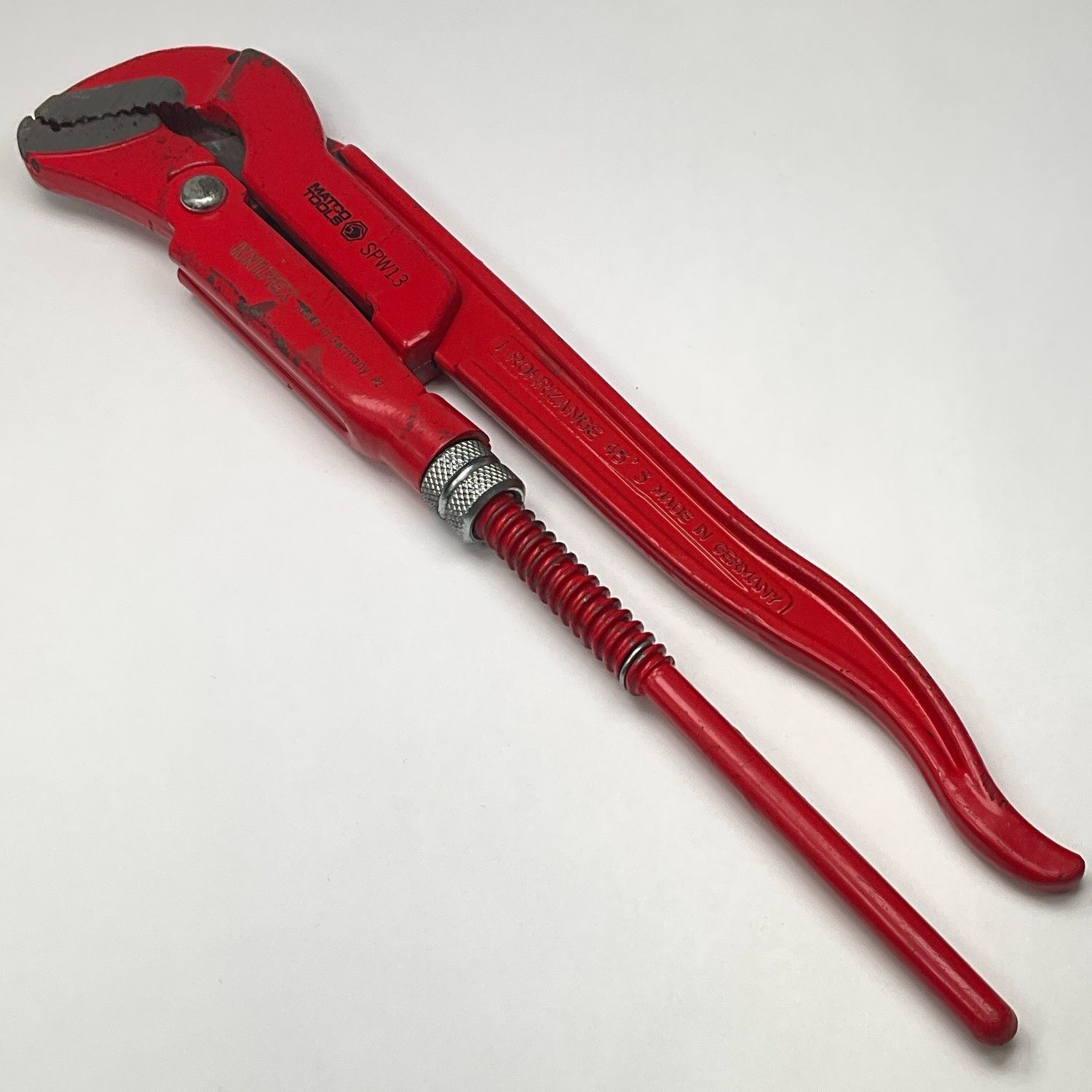 Matco/Knipex 13" S-Shaped Swedish Pipe Wrench, SPW13