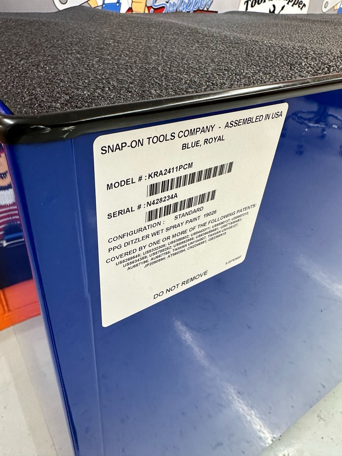 Snap On Classic 78 Double Bay Tool Box, KRA2411PCM