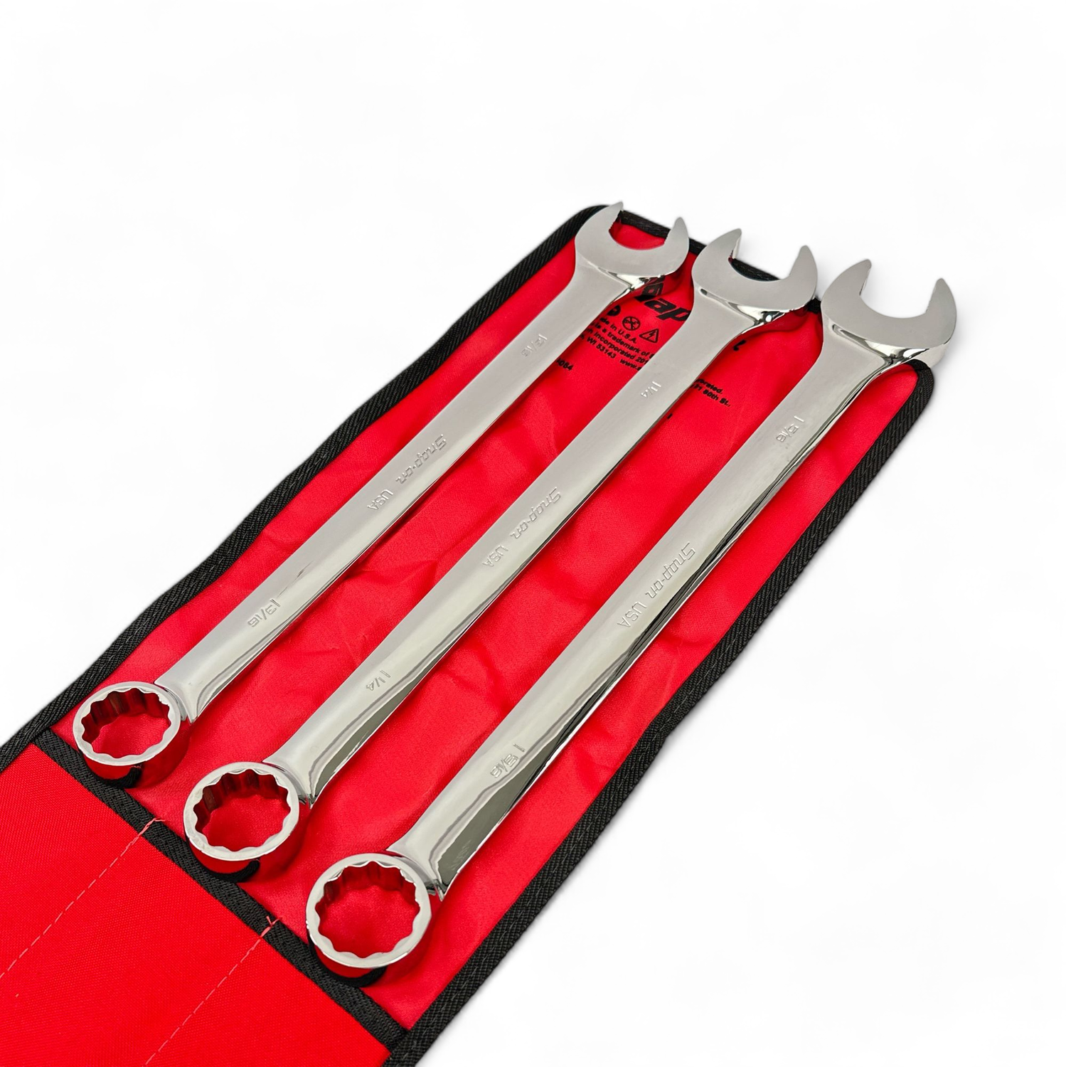 Snap On 3 pc 12-Point SAE Flank Drive® Plus Combination Wrench Set (1-3/16–1-5/16"), SOEX703K1