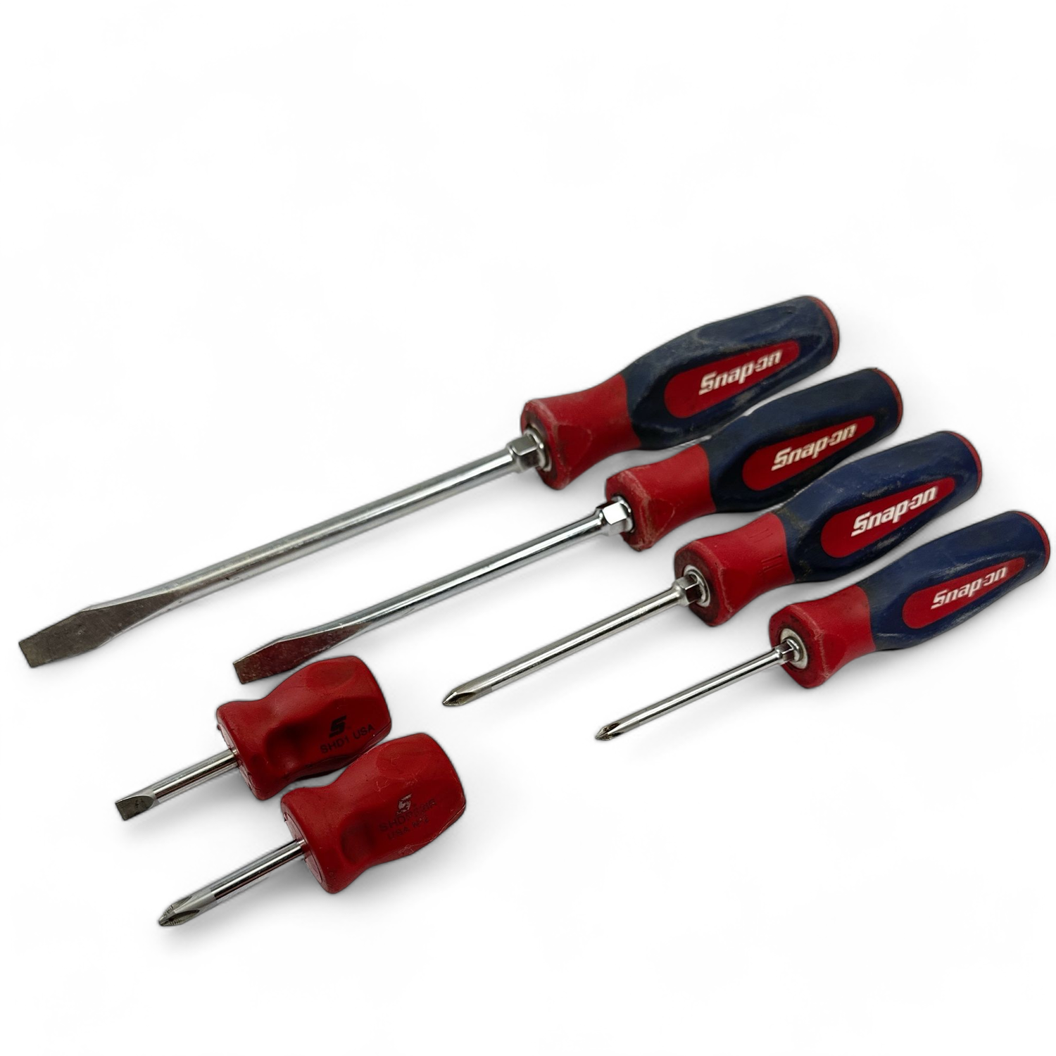 Snap On Red, White & Blue Screwdriver Set