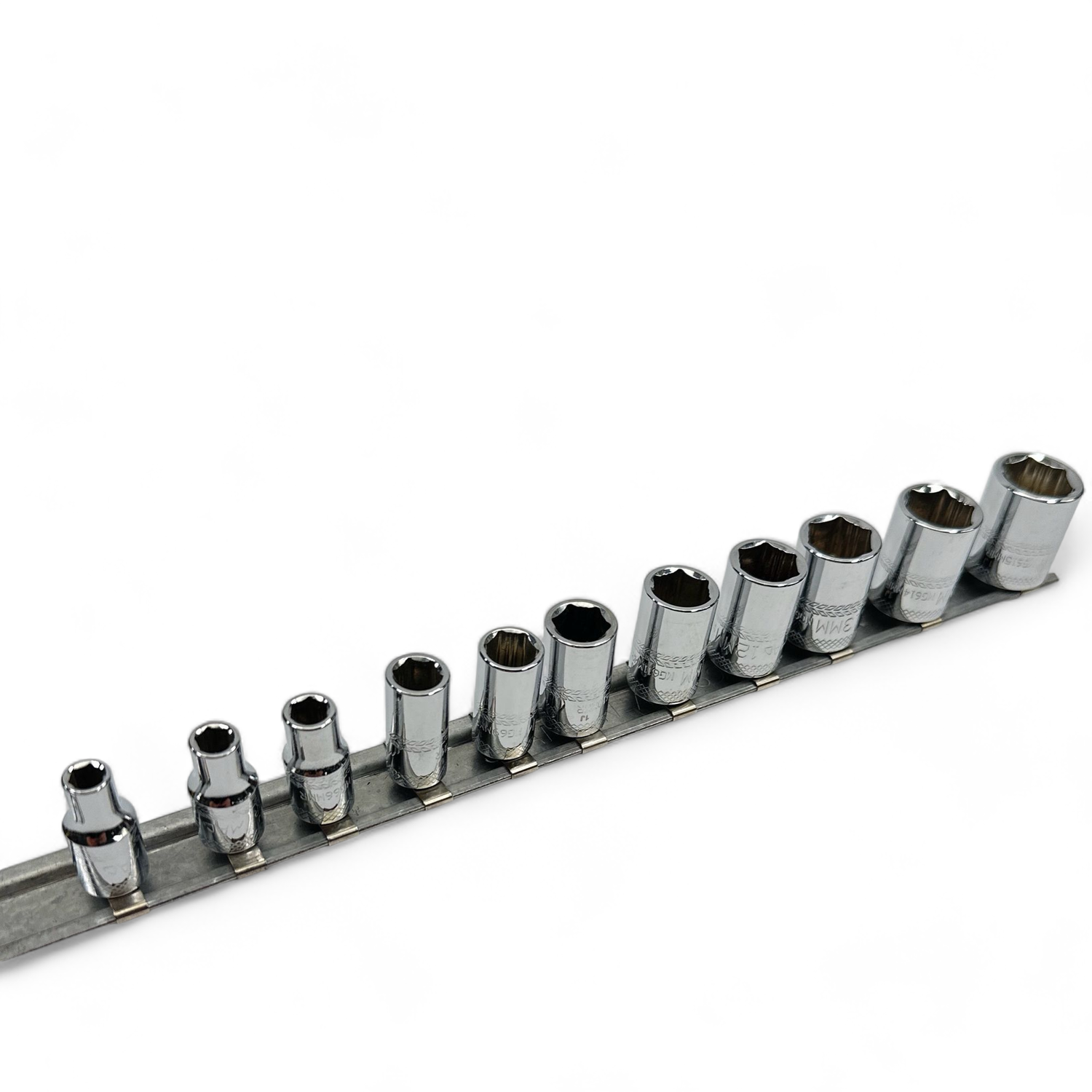 Mac Tools 11pc 1/4” Drive Metric Socket Set Shallow Socket Set (5-6,8-15mm)