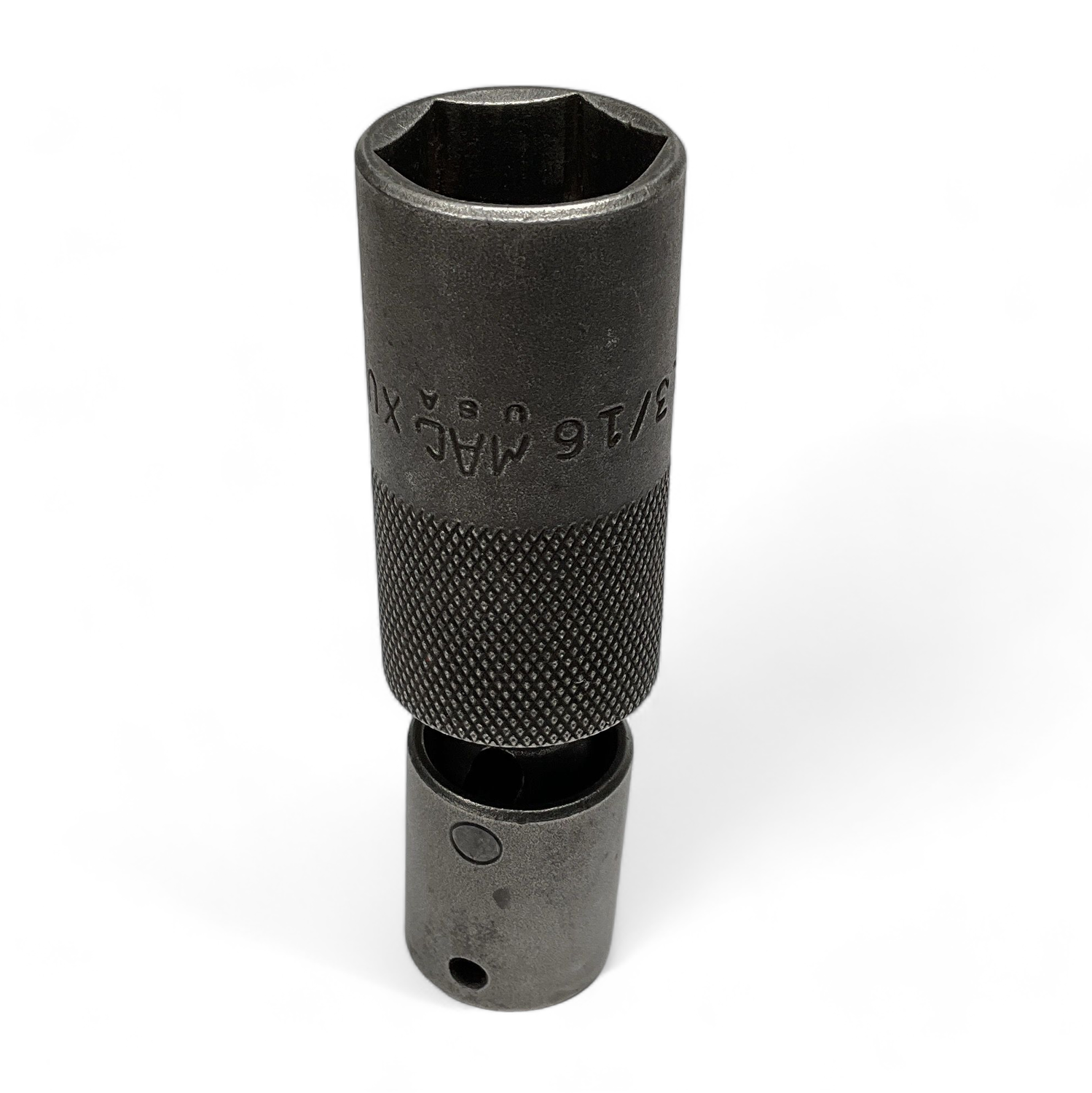 Mac Tools 3/8” Drive 13/16” SAE Swivel Spark Plug Impact Socket, XUP266DP