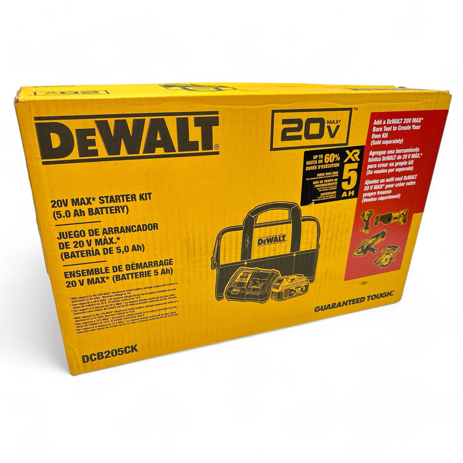 Battery Starter Dewalt 20v Starter Kit Dewalt 20v MAX 5Ah Lithium